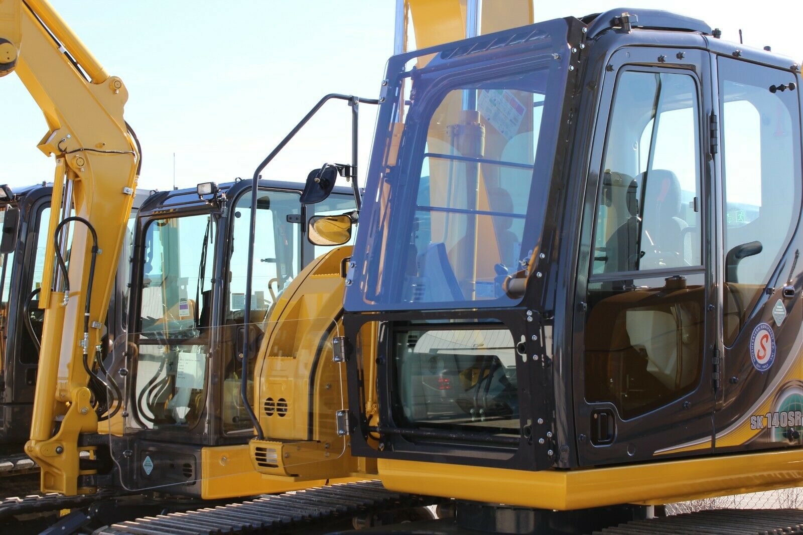 Excavator Cab Guard by Fecon, Universal Fit (Fits most 8-30 ton excavators)