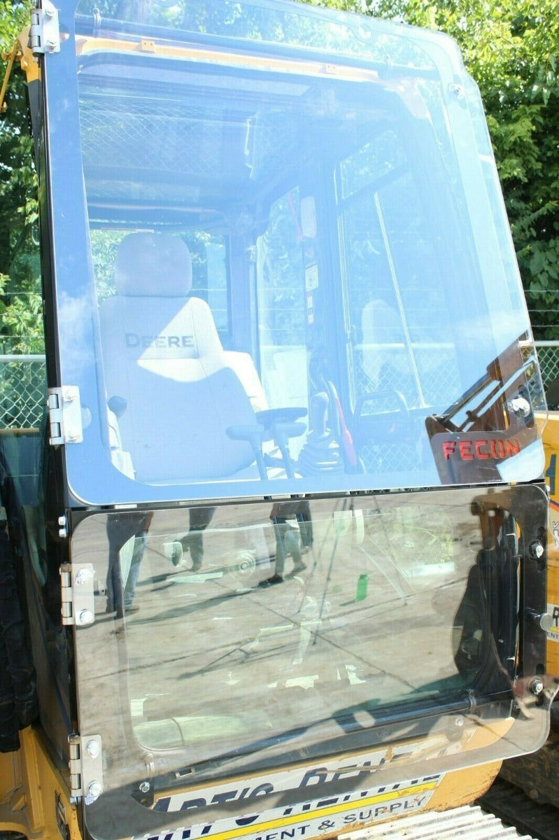 Excavator Cab Guard by Fecon, Universal Fit (Fits most 8-30 ton excavators)