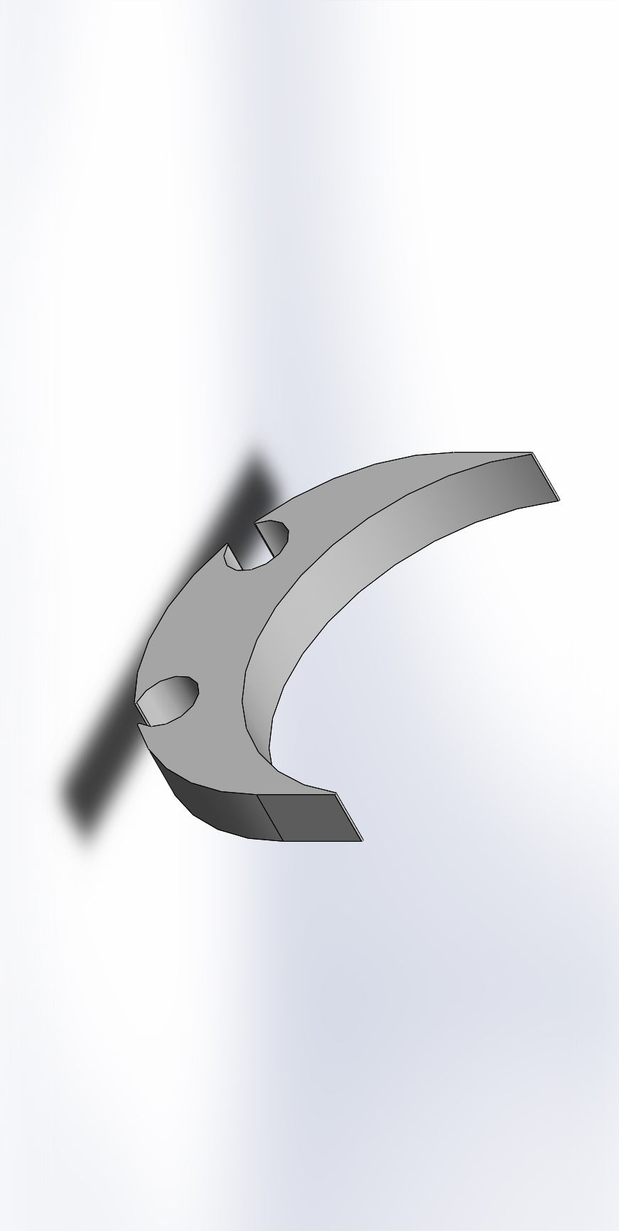 PLATE BOLT HOLE RELOCATION