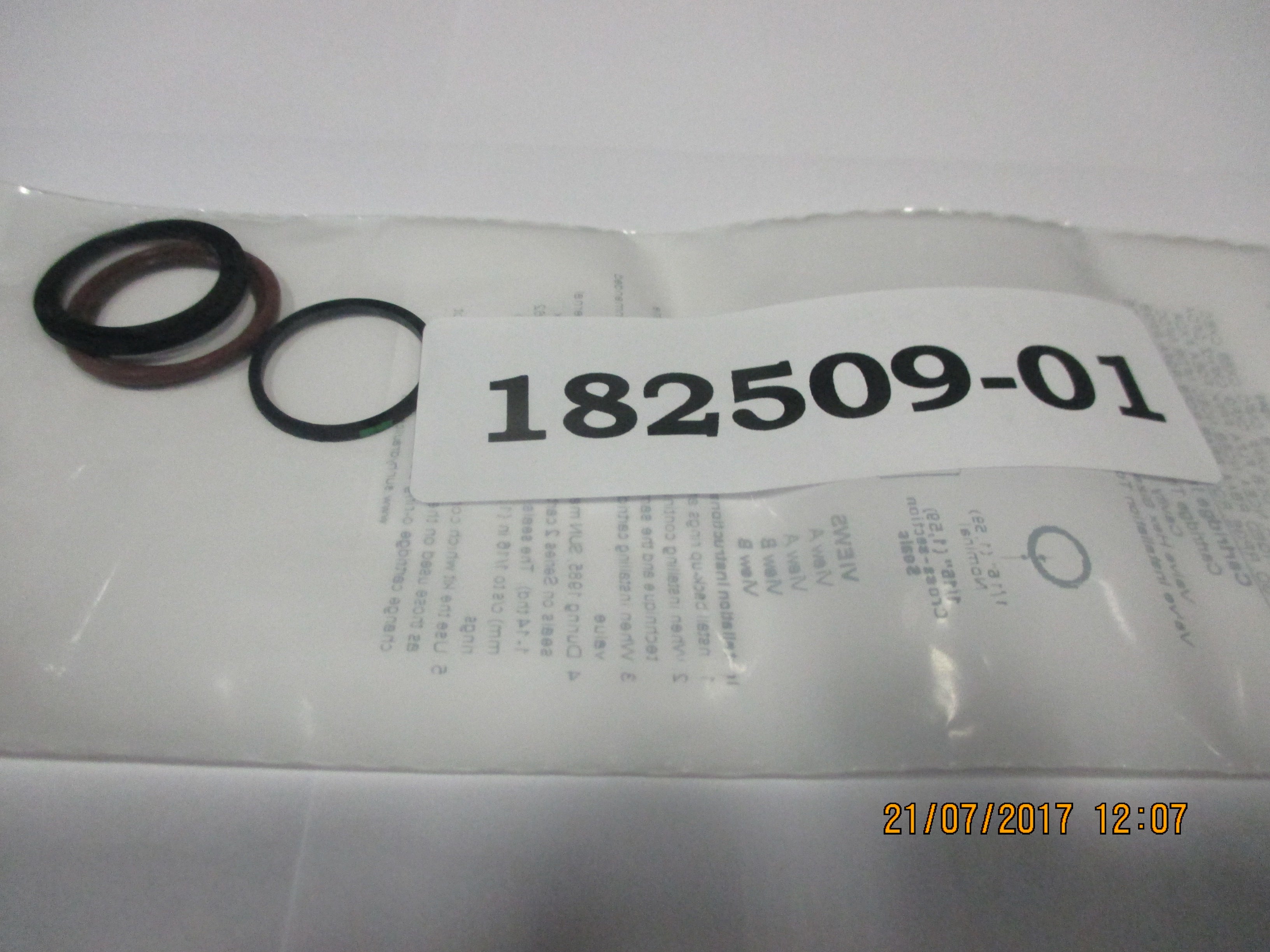 SEAL KIT FOR 182509