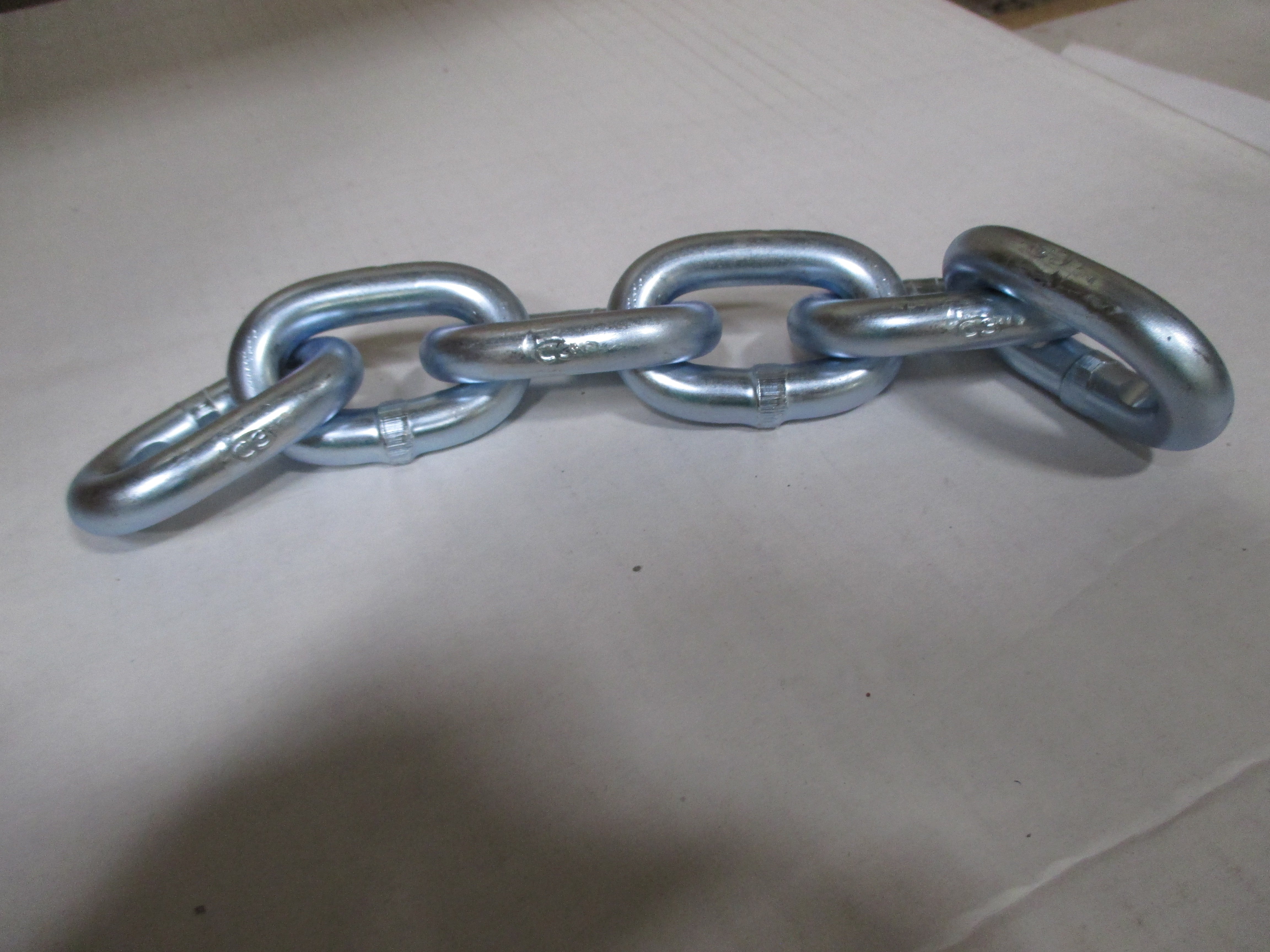 6 LINK CHAIN 1/2" GRD 30 ZINC