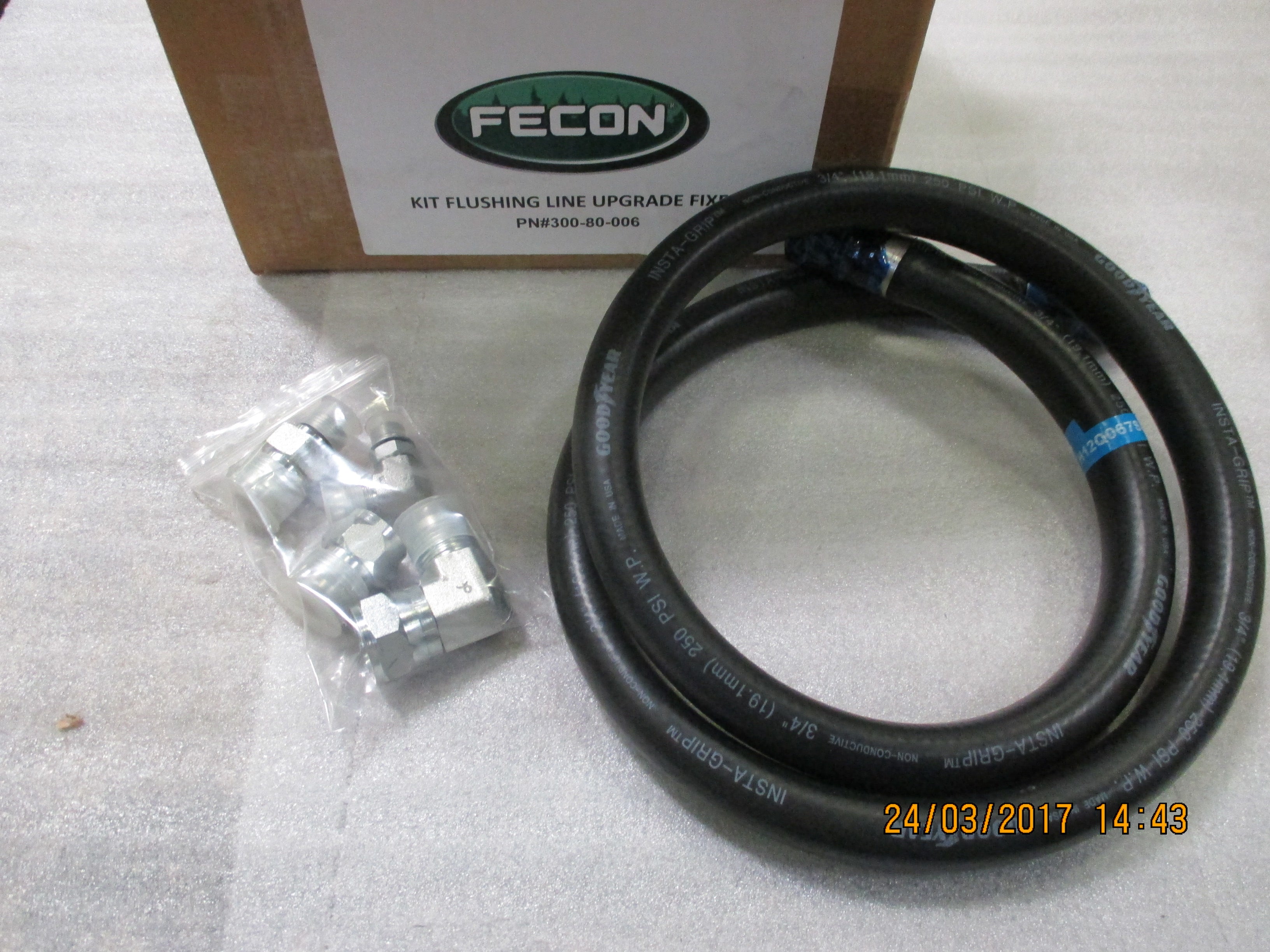 KIT FLUSHING LINE UPGRADE FIXED