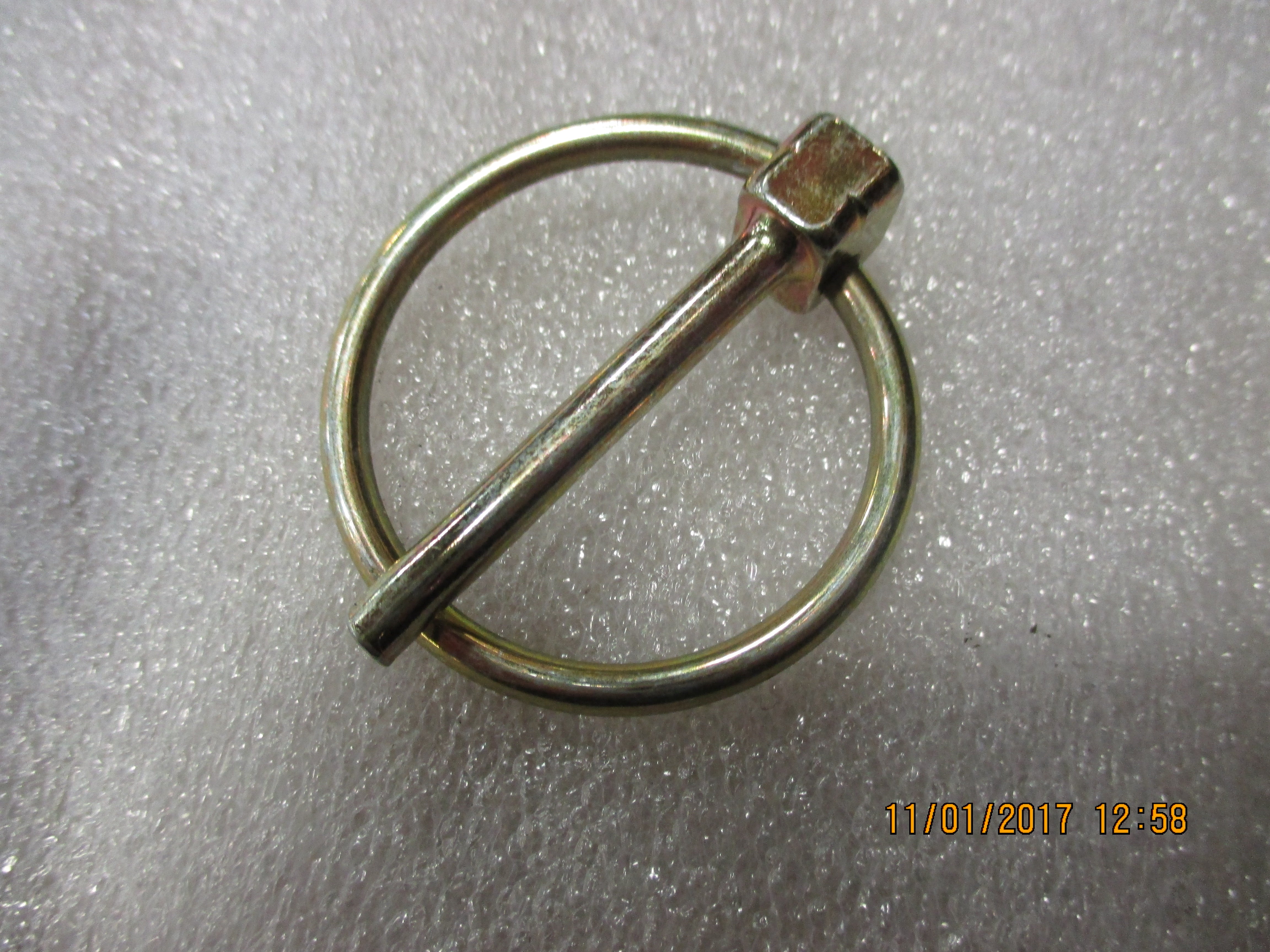 LYNCH PIN, 3/16DIA X 1-1/4 EF LEGH