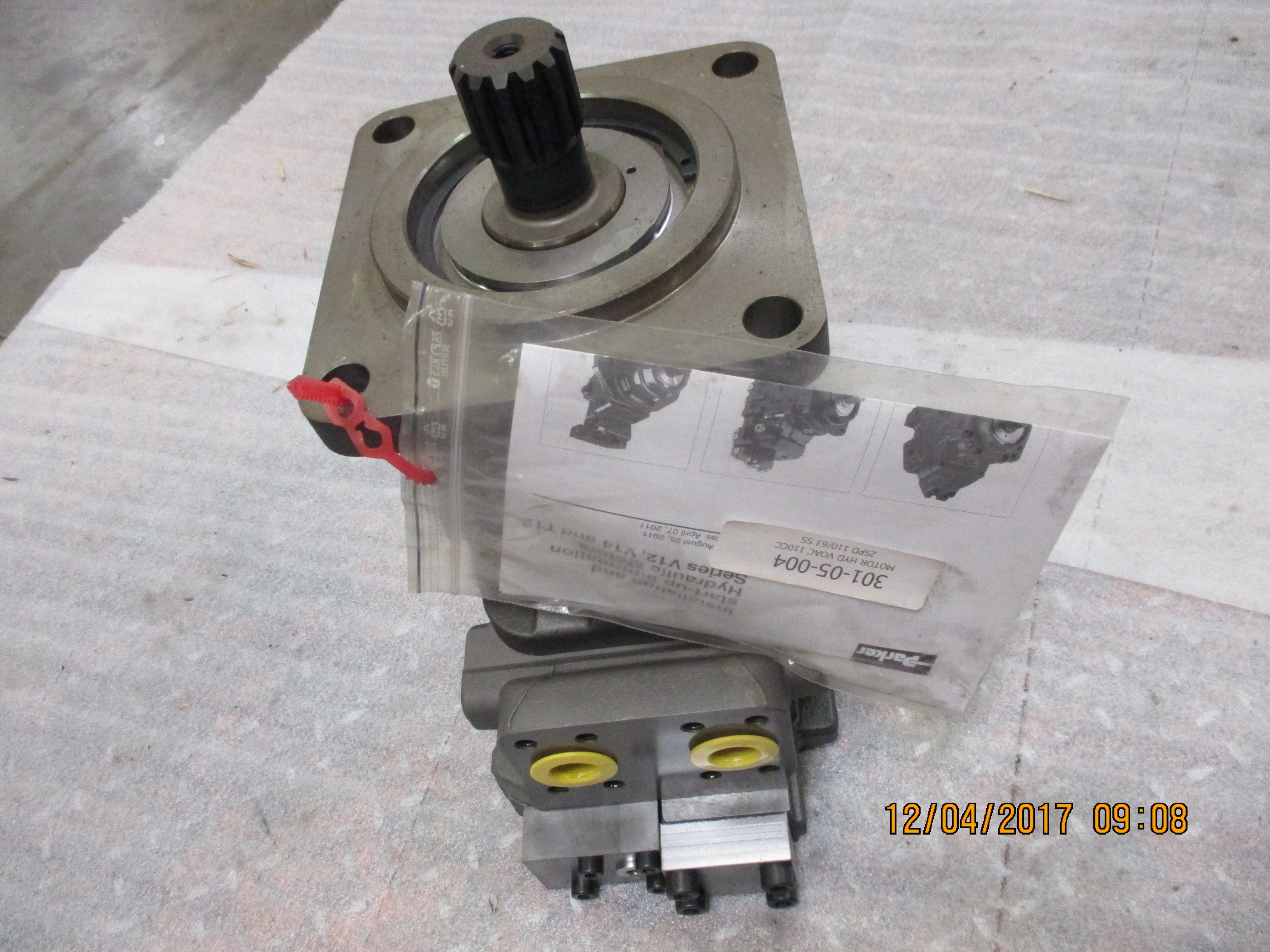 MOTOR HYD VOAC 110CC 2SPD 110/63 SS