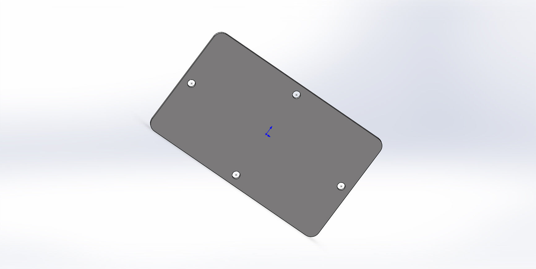 TENSIONER ACCESS COVER - ASV