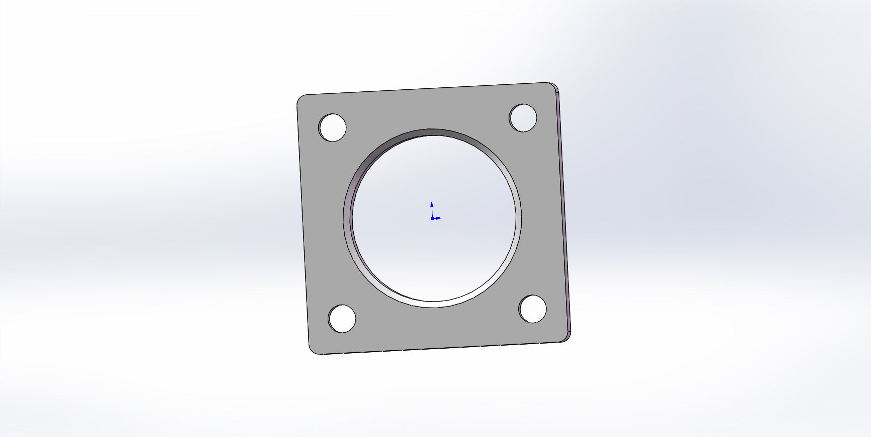 SPRING BAR MOUNT FLANGE