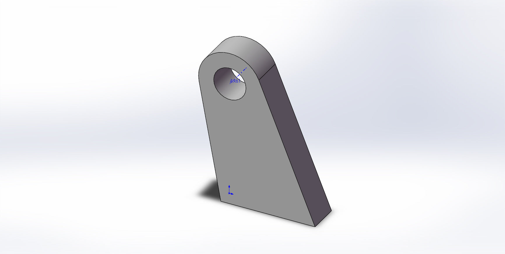 MOUNT PUSHBAR CYLINDER