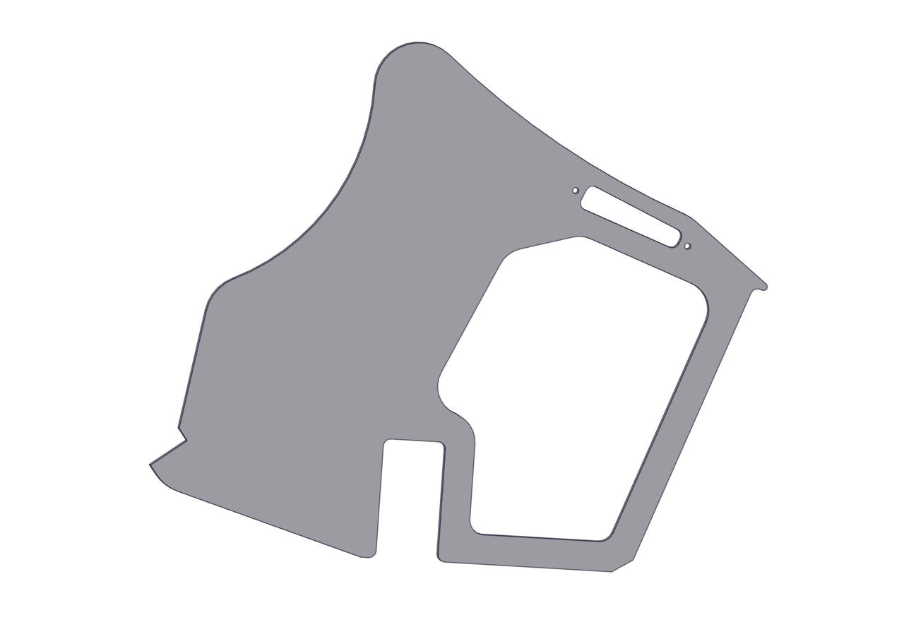 TIGERCAT MOUNT PLATE OUTER