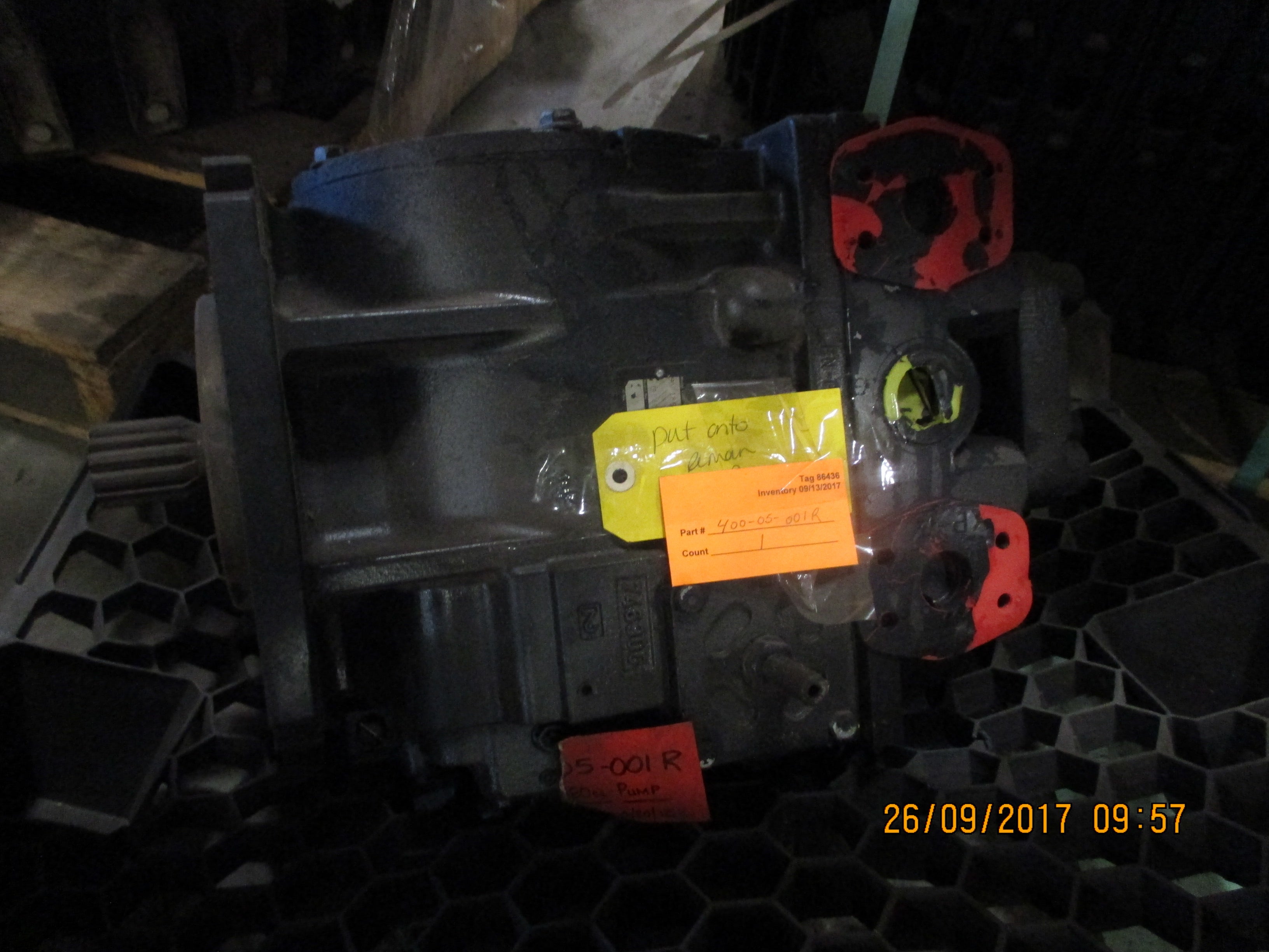 REMAN, PUMP HYD SAUER 180CC *CHECK AVAIL