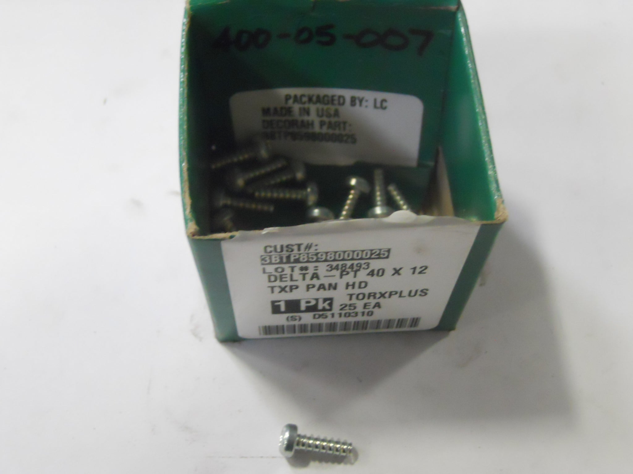 MD3 BOLTING SCREW