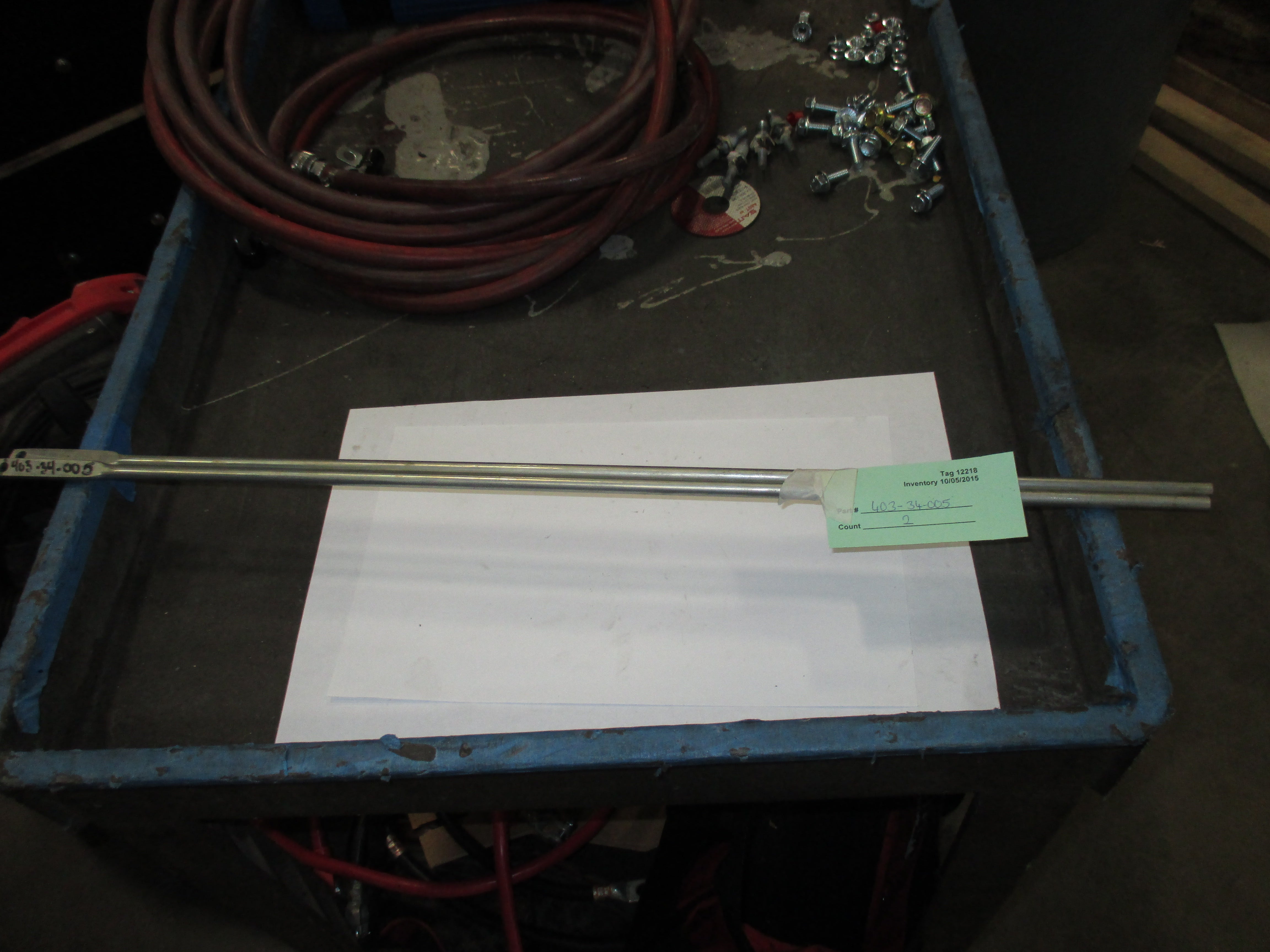LOCK ROD 3/8" MACH COOLER DOOR UP