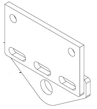 PLATE FRONT ROLLER RUBBER FTX128