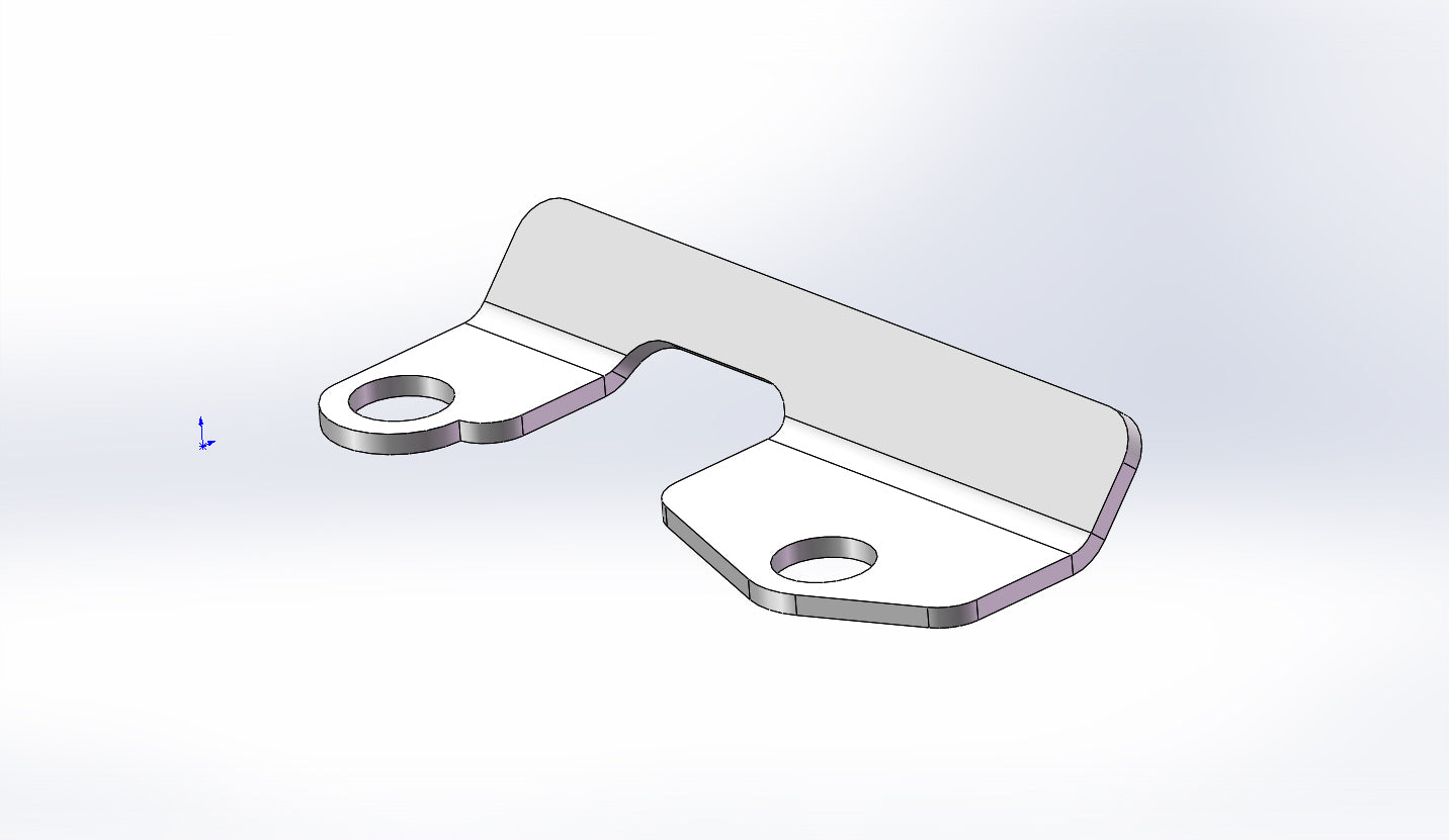 MOUNT LEFT LOADER ARM LIGHT BOX