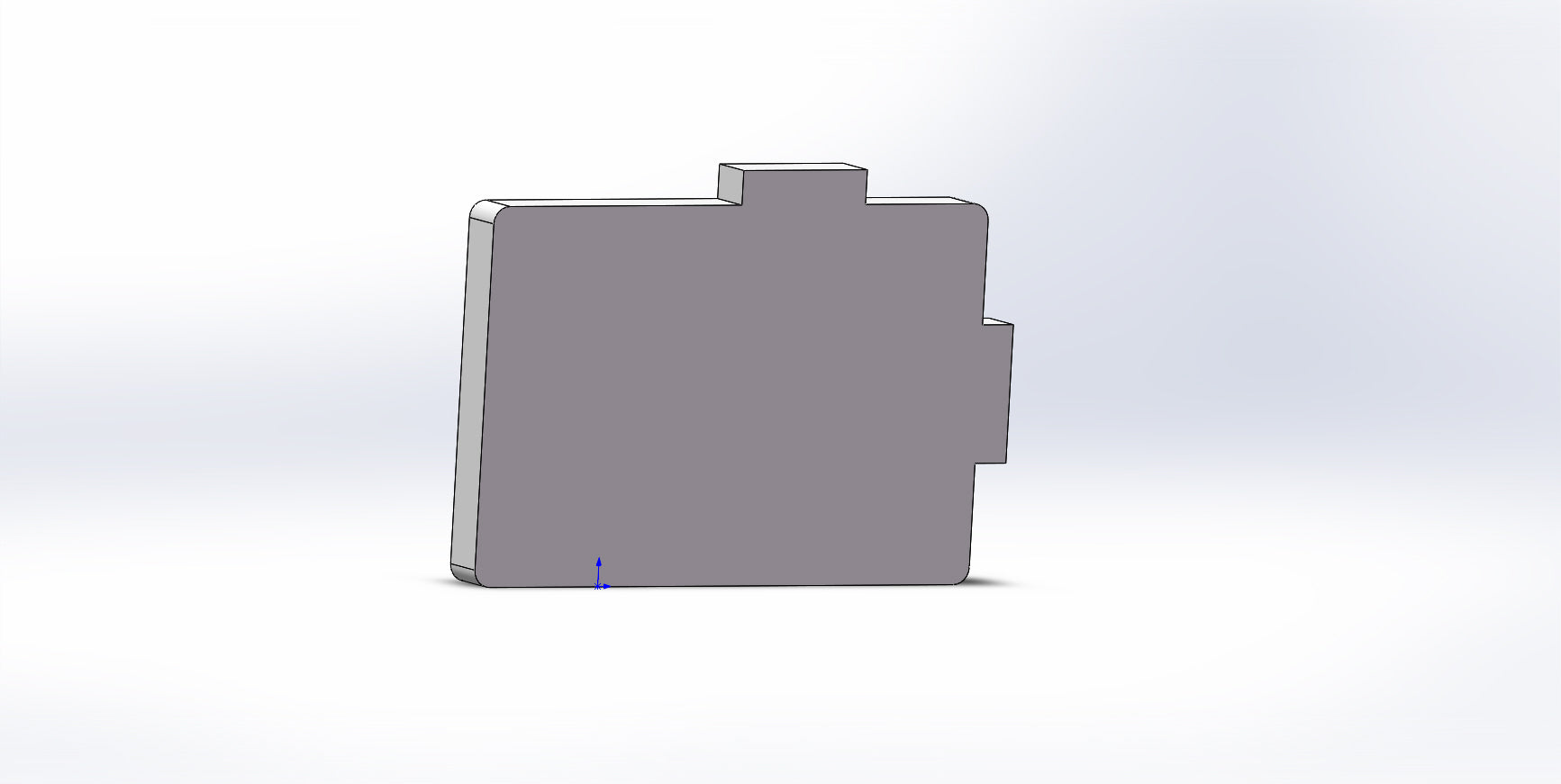 STRIKER MOUNT SUPPORT, REAR HOOP