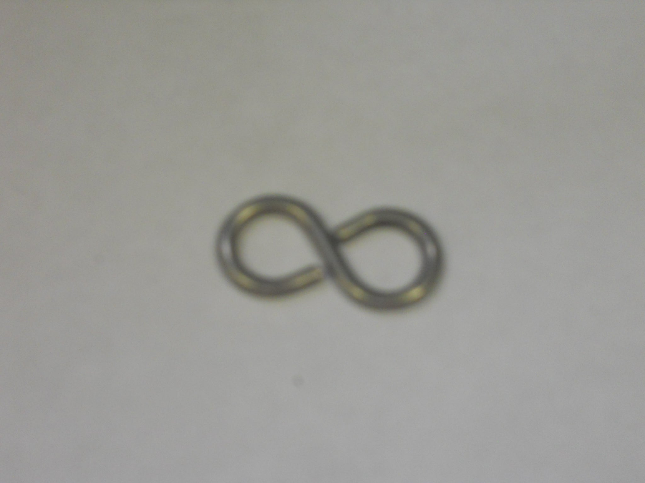 S-HOOK, ZINC-PLATED STEEL, 1/8" DIA