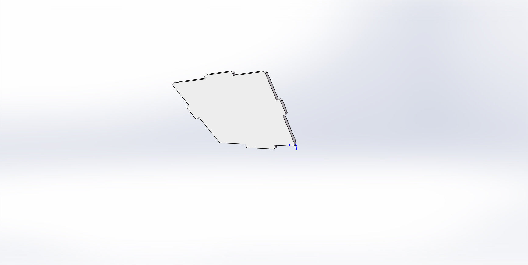 RETURN PLENUM AC ATTACH SIDE WALL