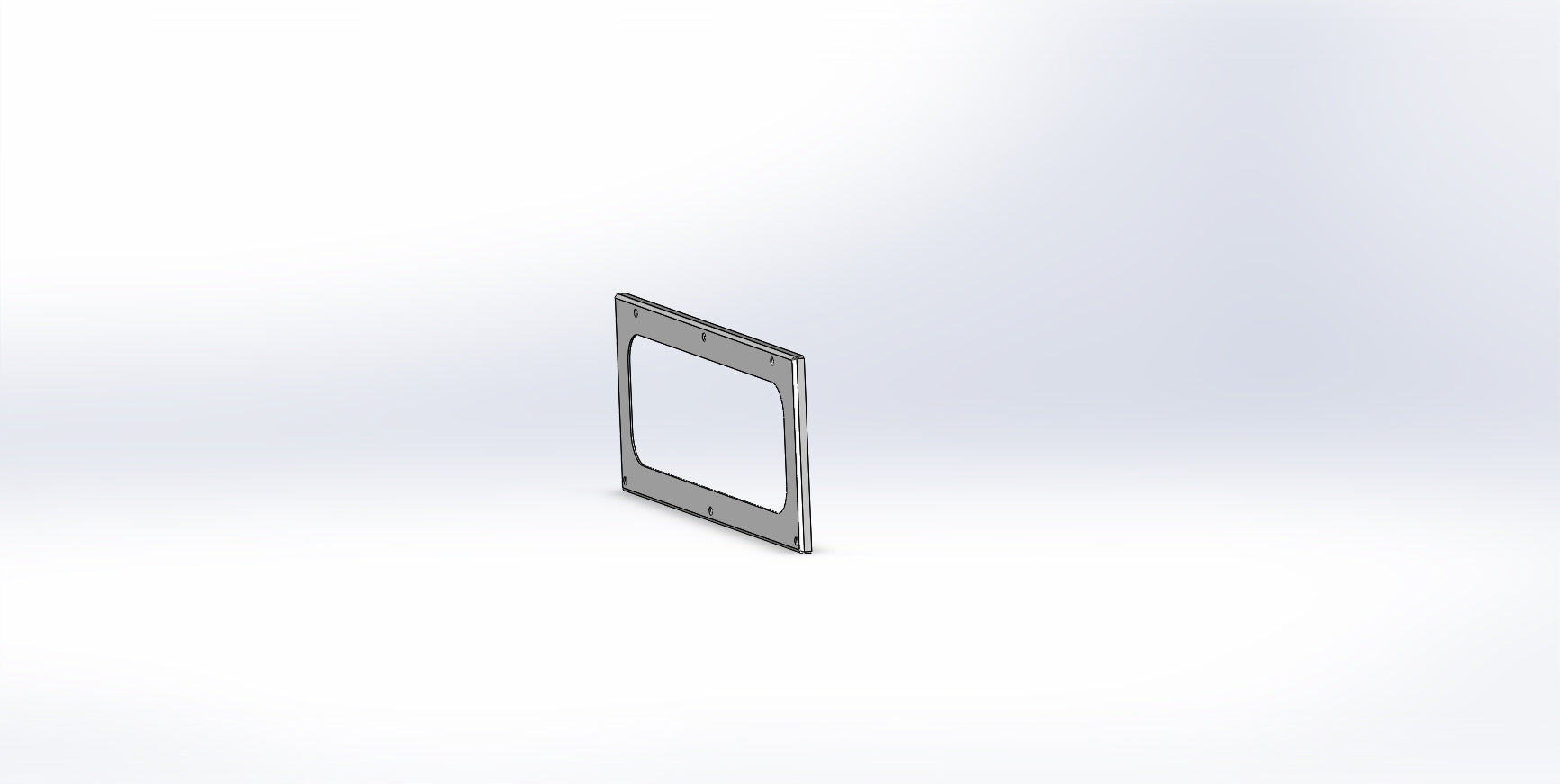 RETAINER, FIXED, REAR WINDOW