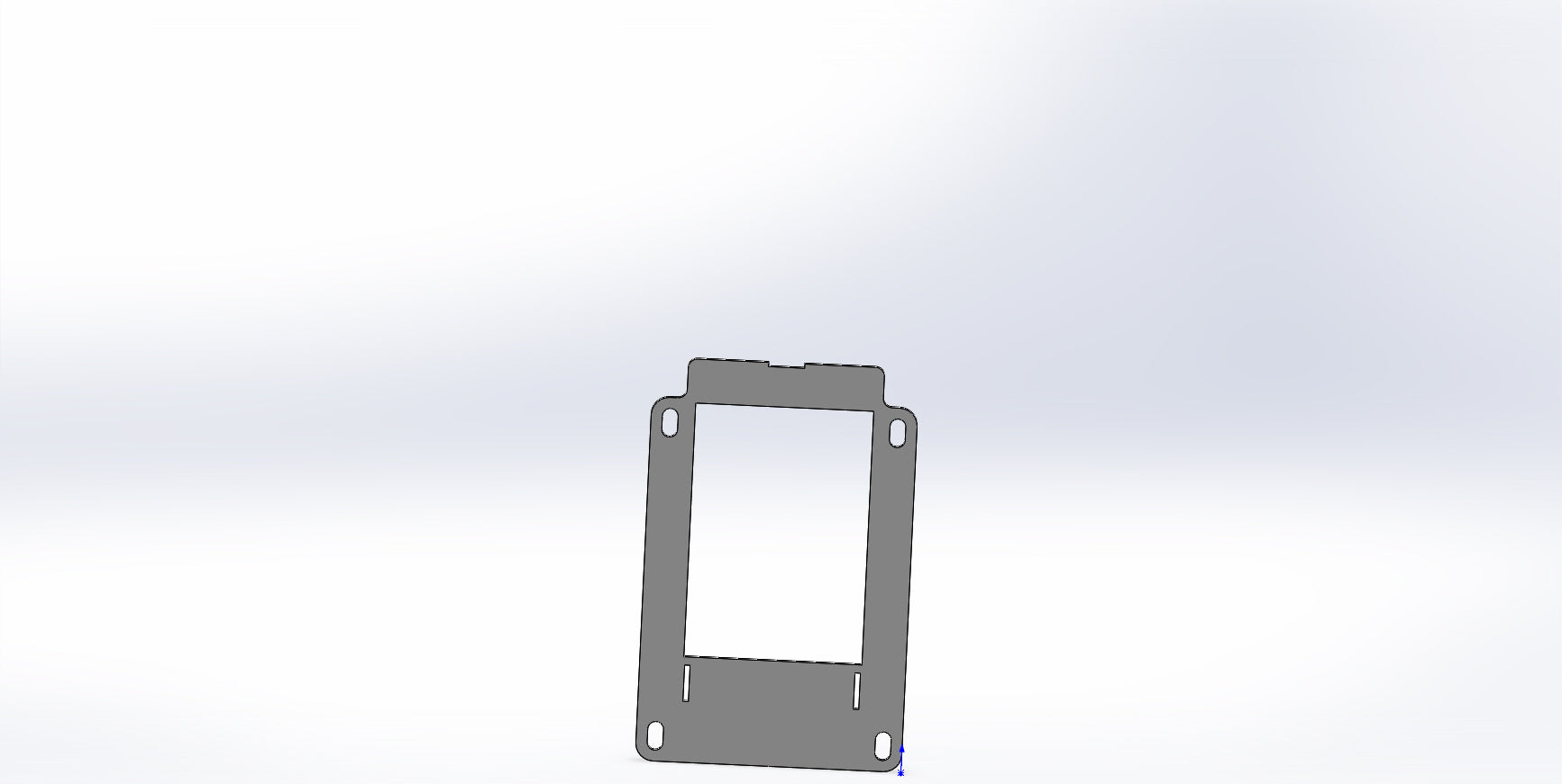 BOLTING PLATE FUEL FILL COVER