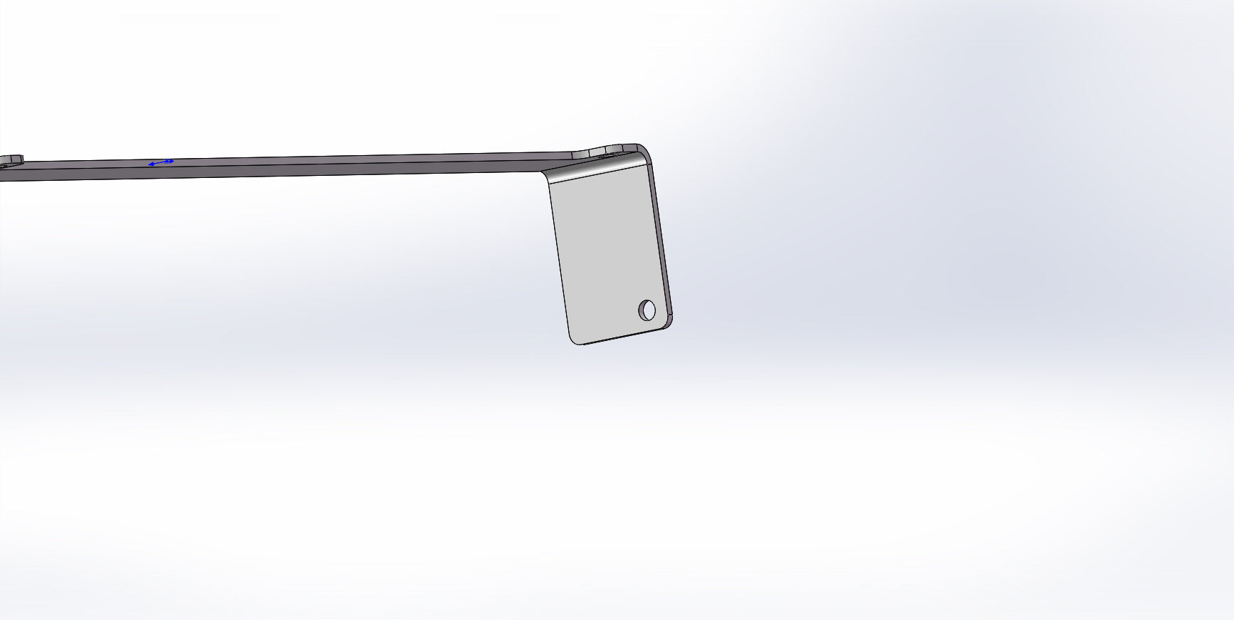 UPPER BOLTING FLANGE, SIDE CONSOLE
