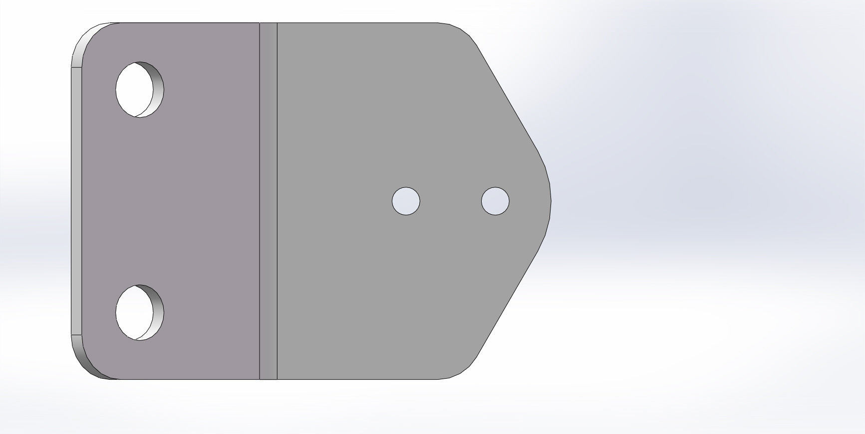 REARVIEW SCREEN MOUNT