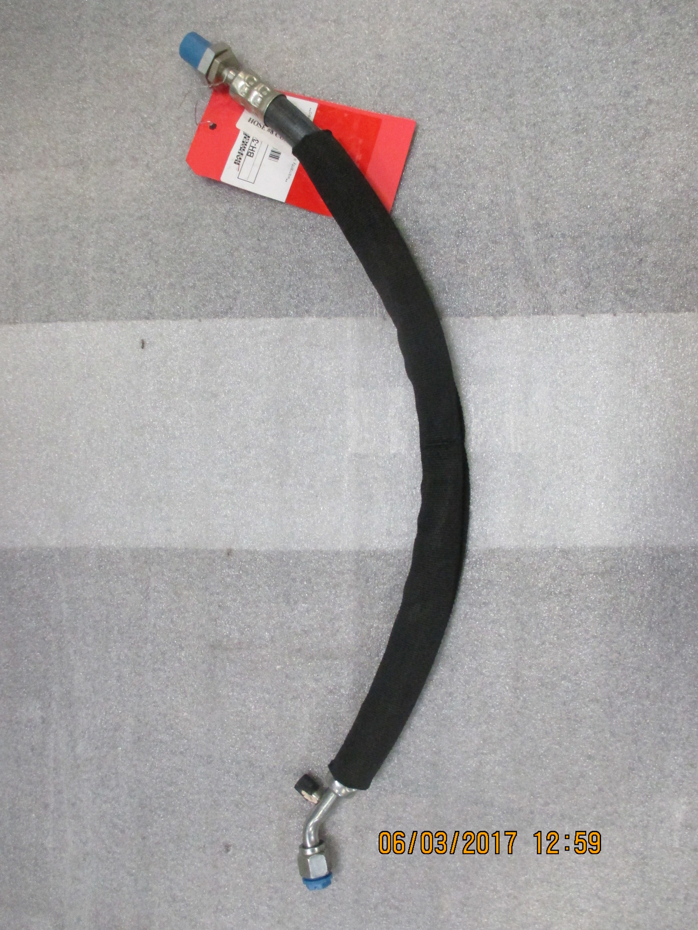 HOSE HIGH PRESSURE W SWITCH PORT