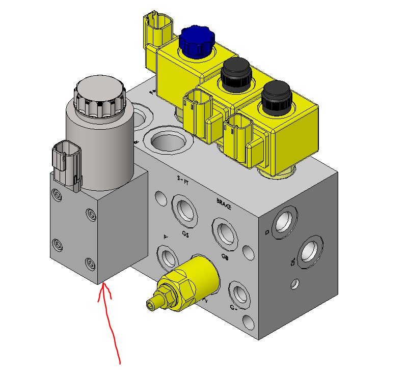 VALVE REX D03 2P/4W 21 GPM 12 VDC