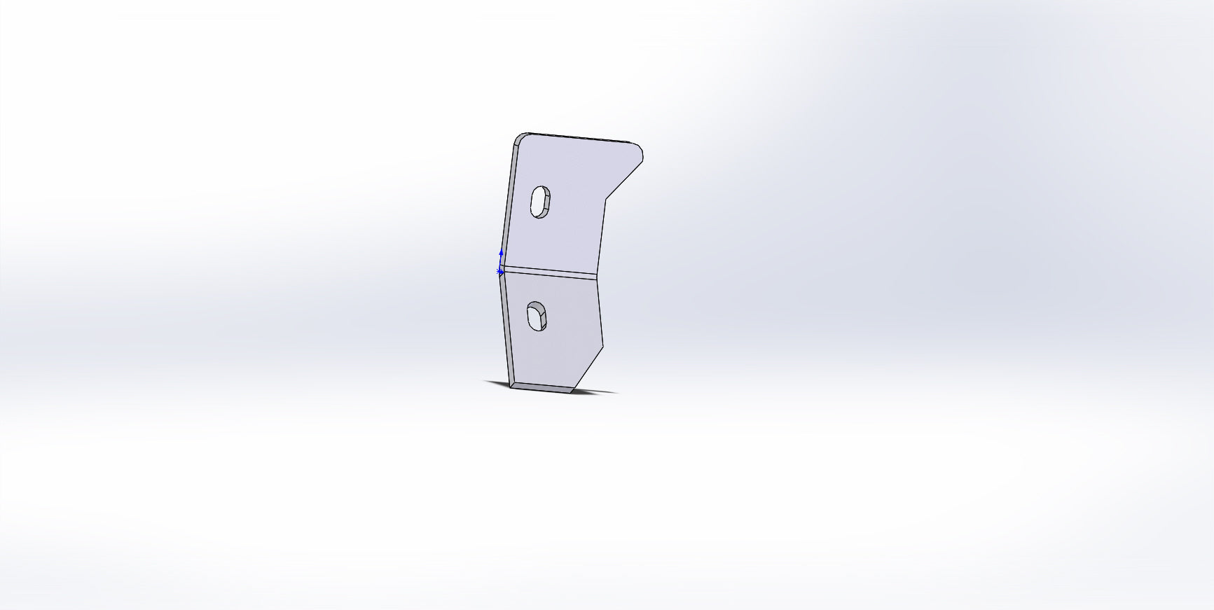 MOUNT PLATE, CHAIN GUIDE