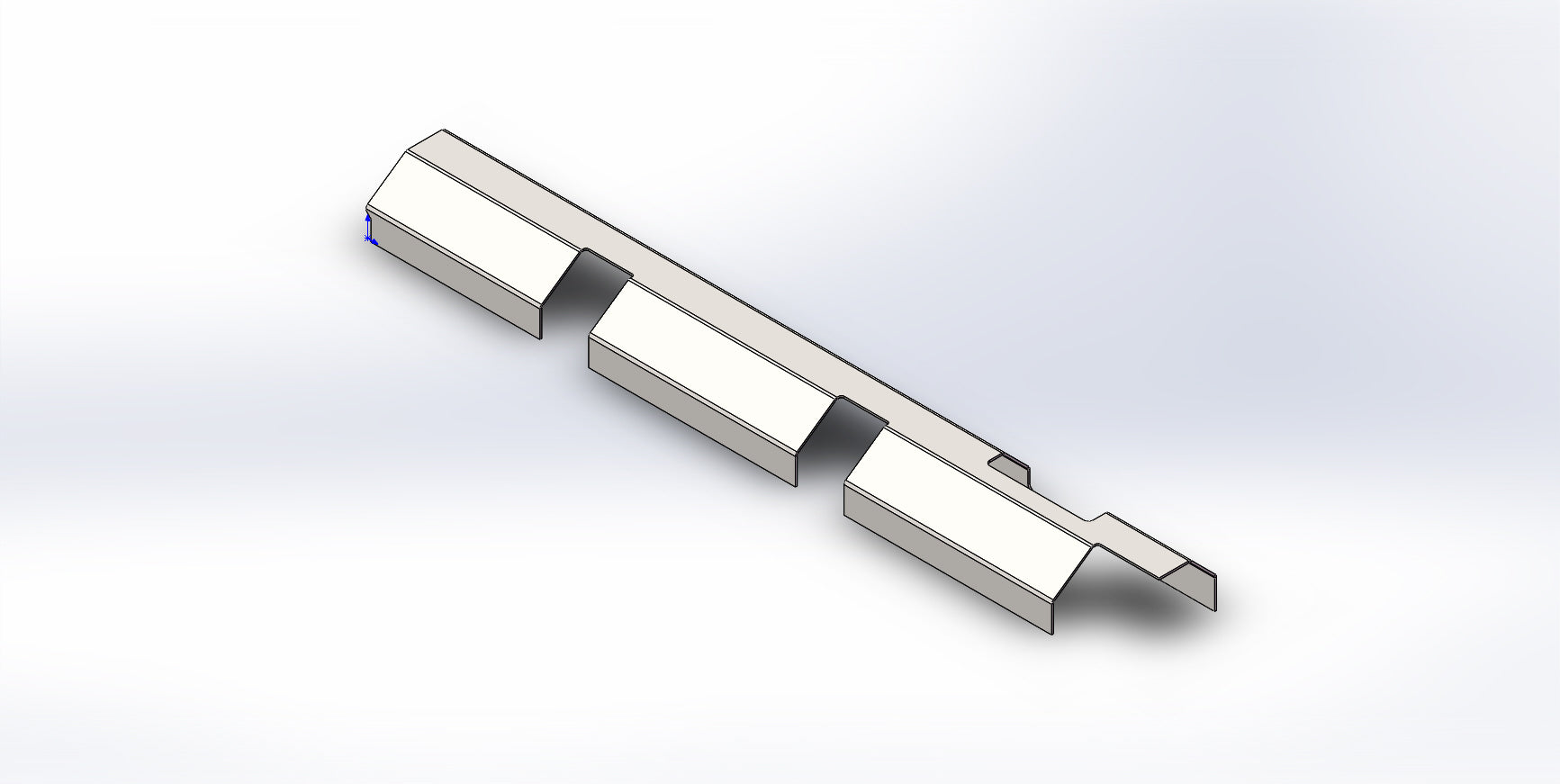 TRACK RAILCOVER LH, BERCO 140