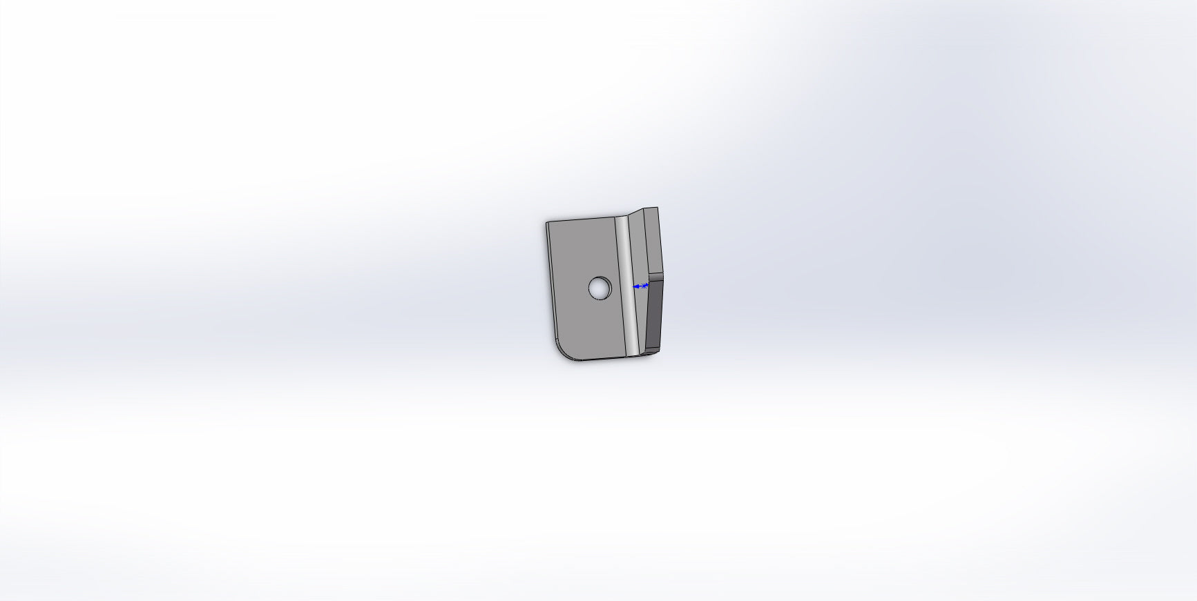 RECEIVER MOUNTED BRACKET (LH)