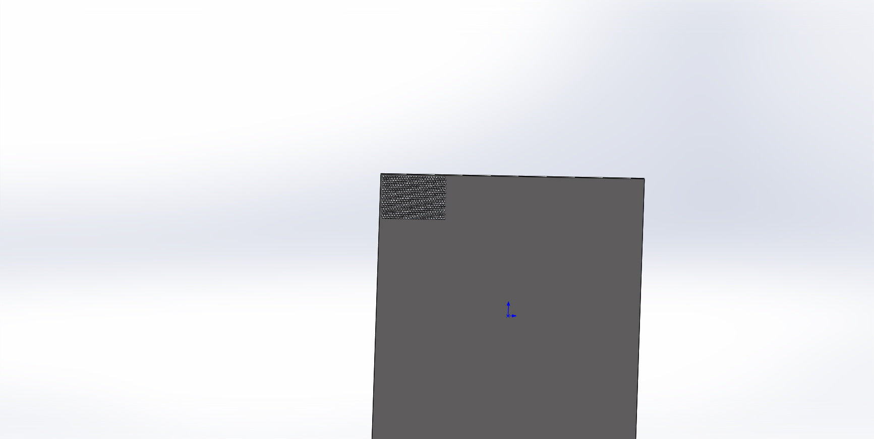 REAR DOOR SCREEN UPPER