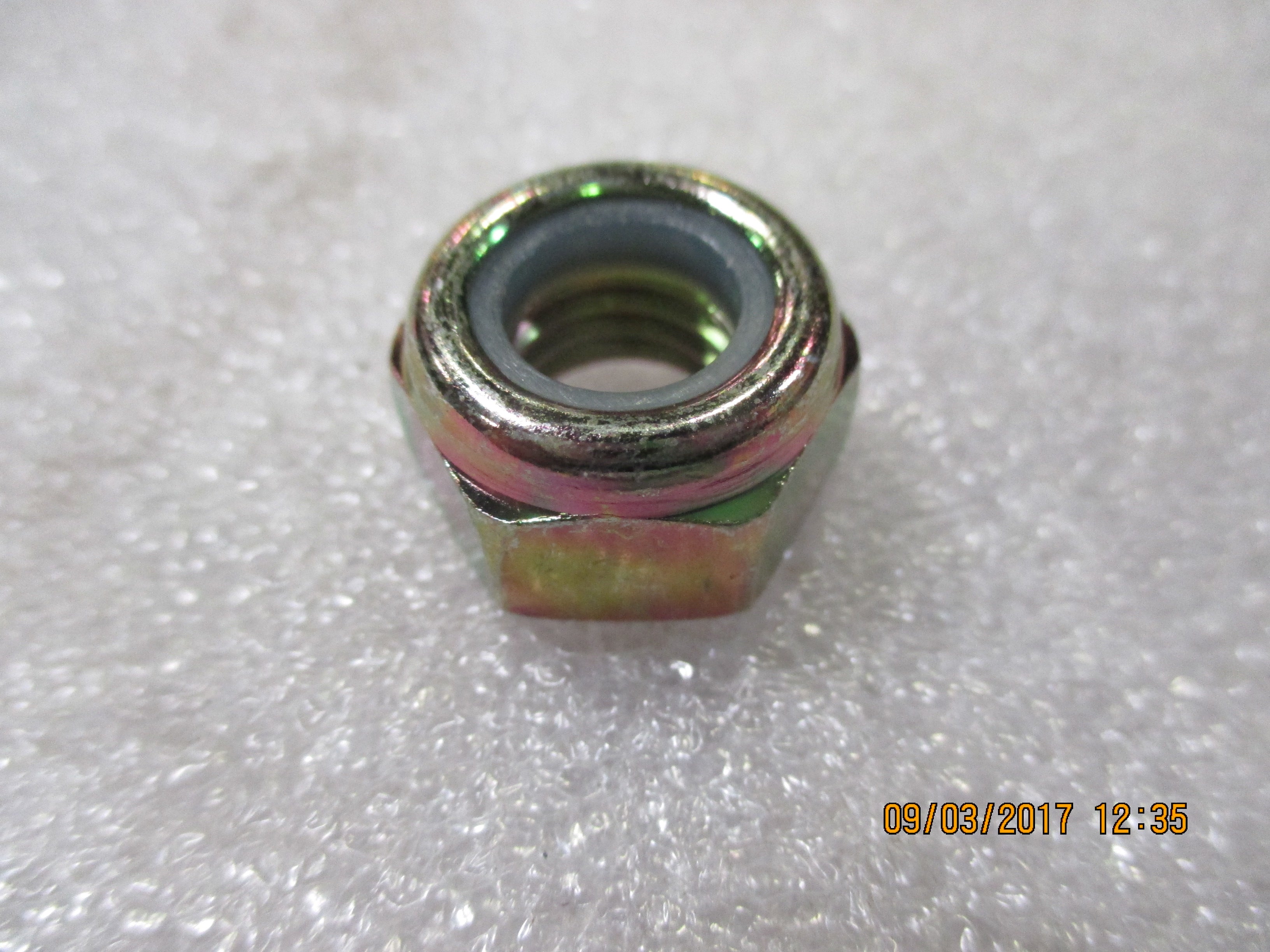 M12-1.75 HEX LOCK NUT GR10.9 YW ZN