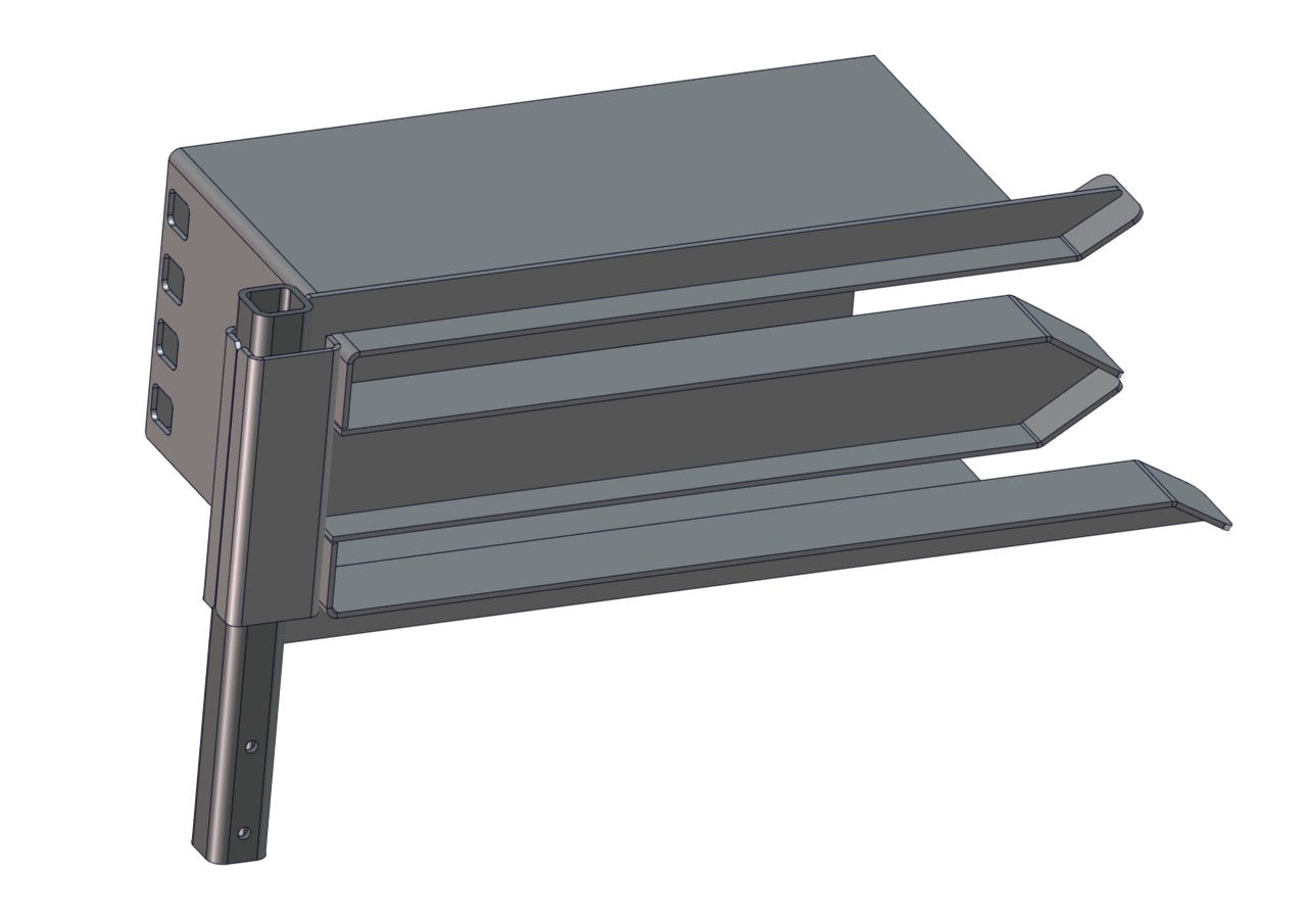 ROD RACK WELD, GEOTHERMAL, REAR