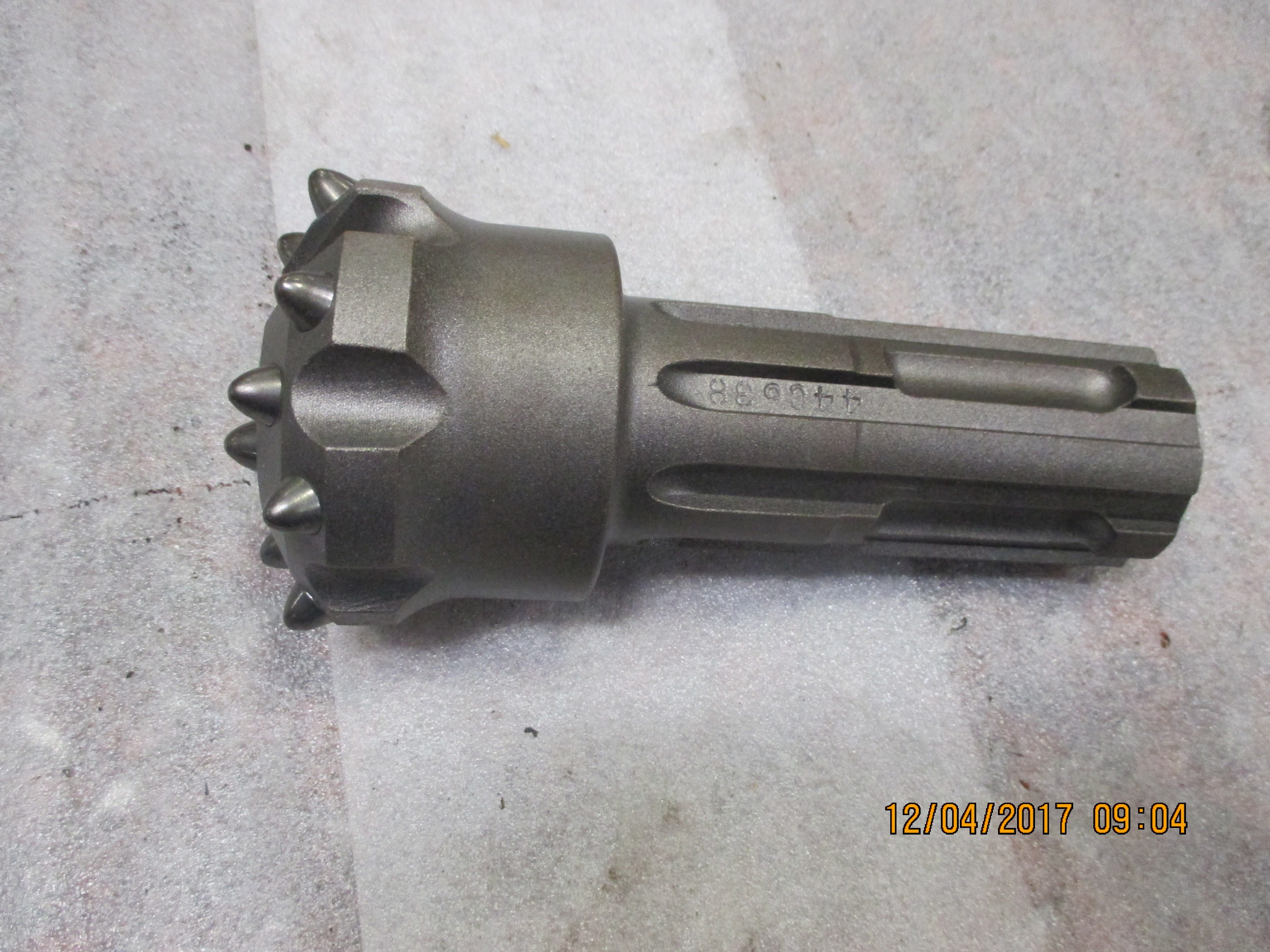 HAMMER BIT, DTH BALLISTIC 3-5/8"