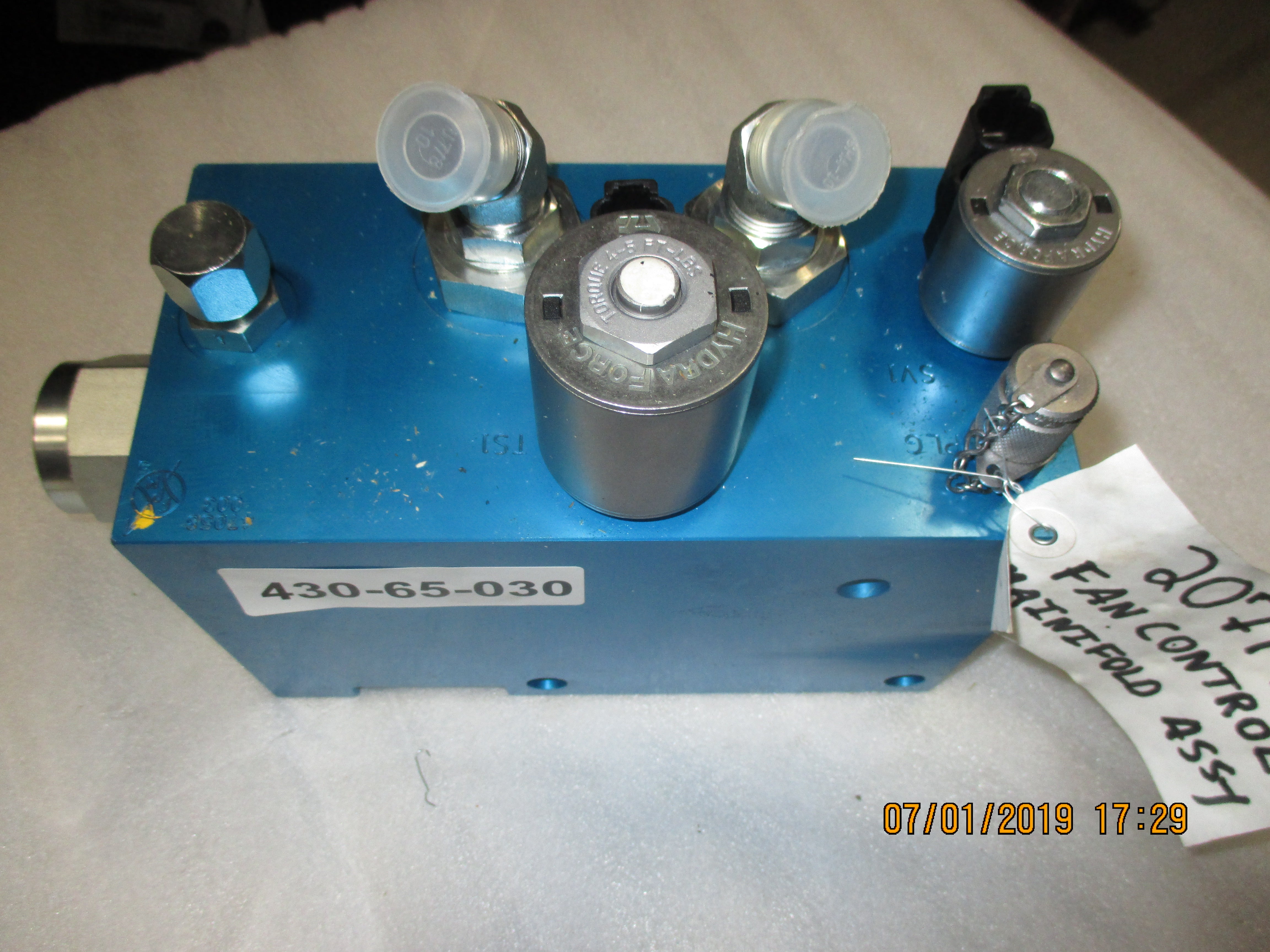 MANIFOLD ASSEMBLY, FAN, FTX300