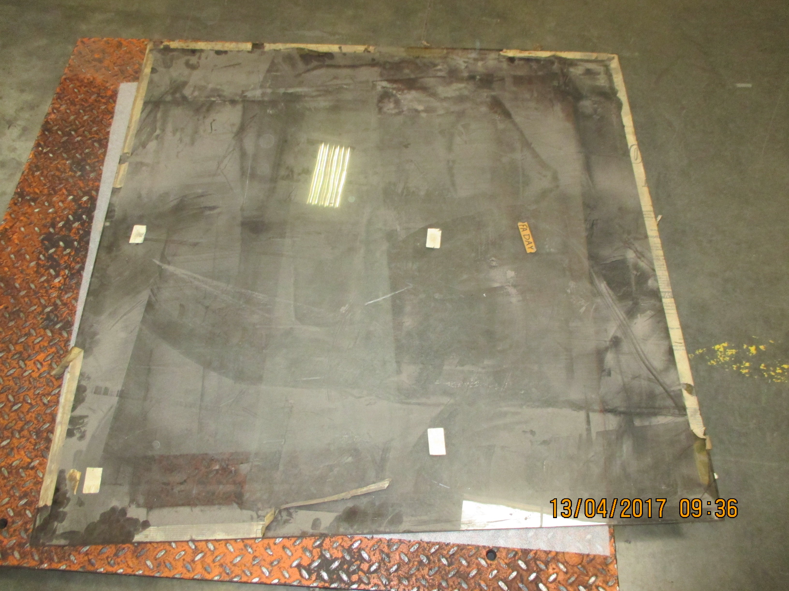 REAR WINDOW, 1/2 LEXAN