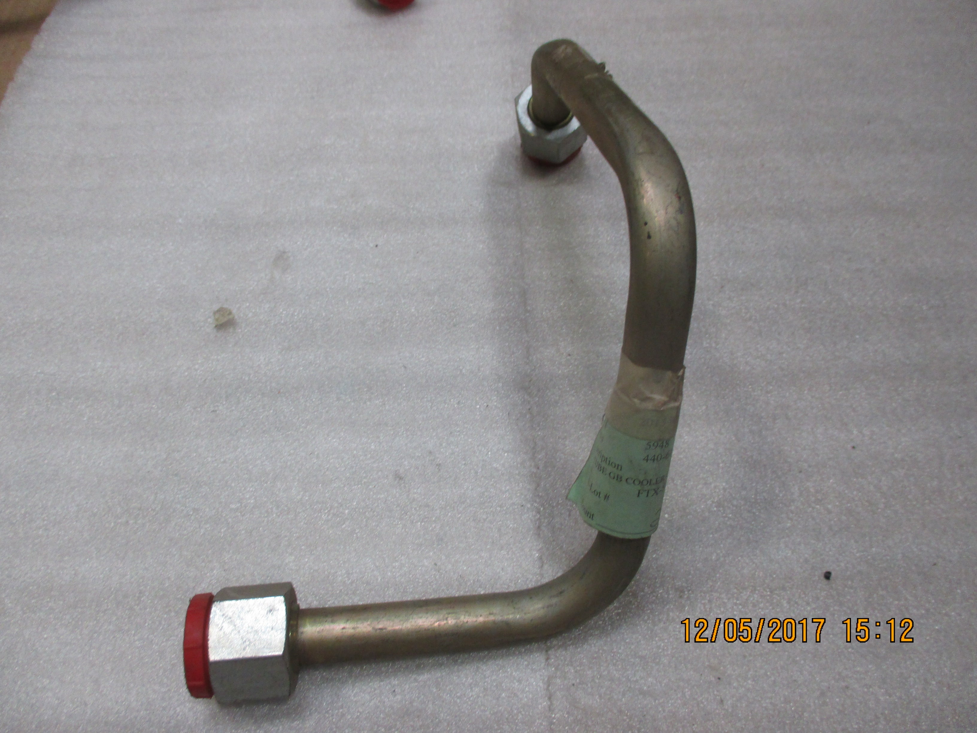 TUBE GB COOLER OUTLET