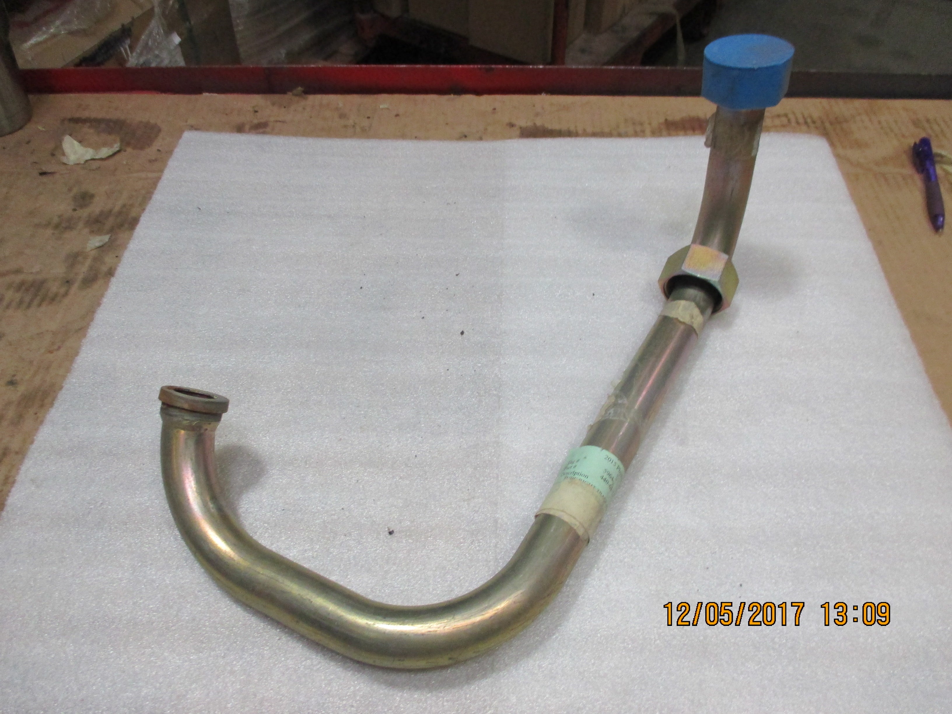 TUBE RIGHT TRACK PUMP SUCTION 1 1/4