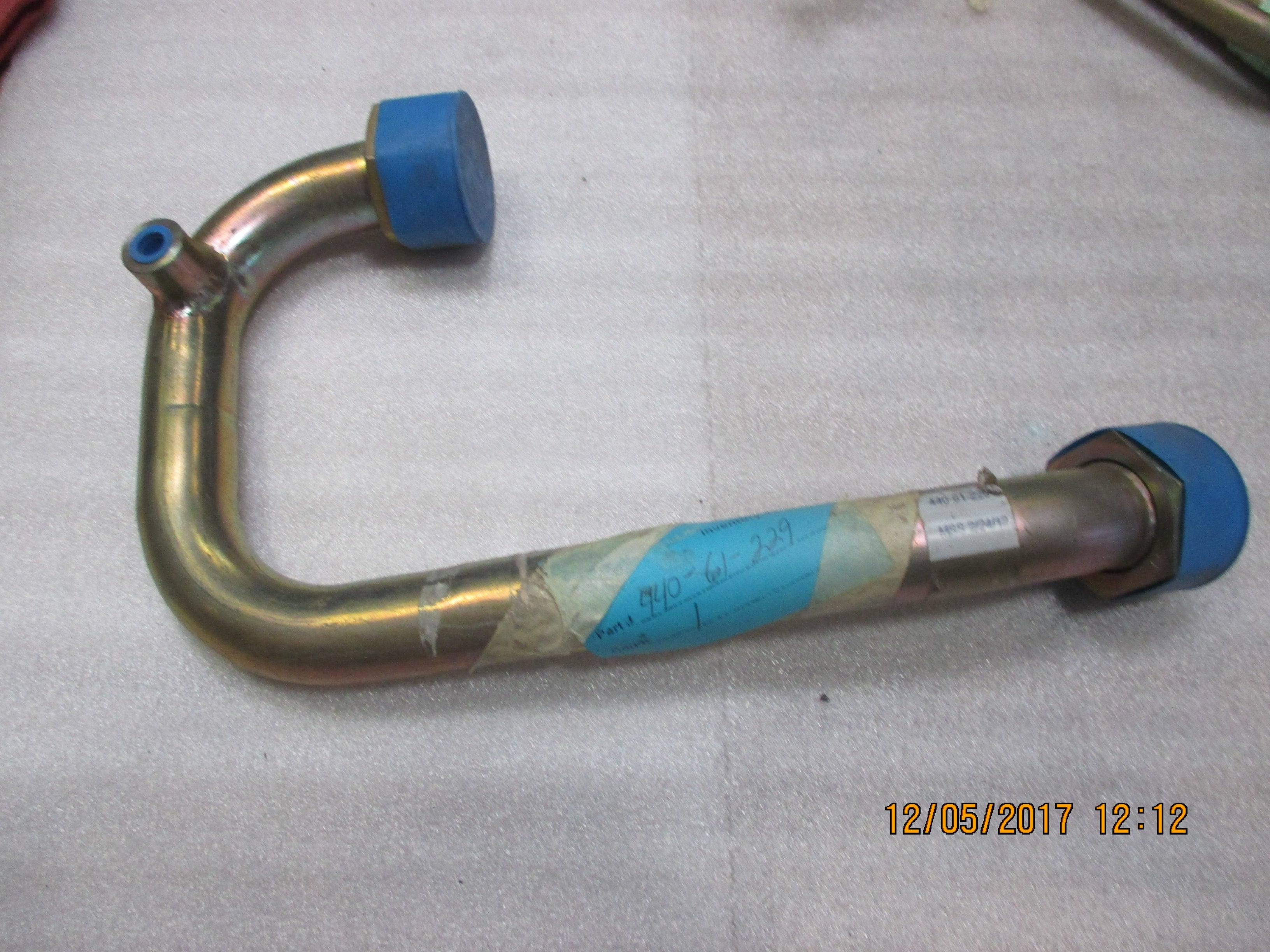 SUCTION TUBE LEFT TRACK PUMP