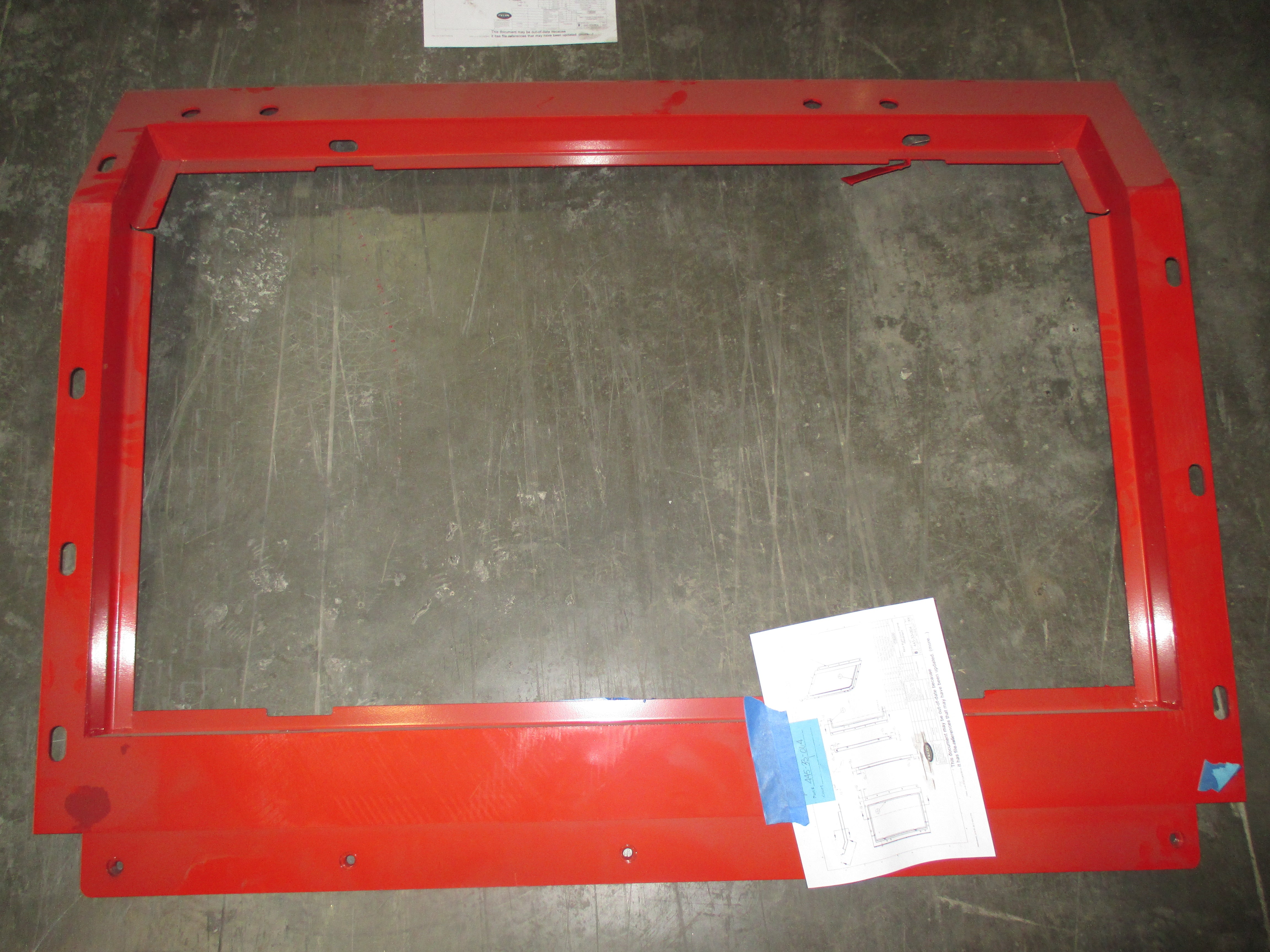 REAR RIGHT DOOR FRAME WELDMENT