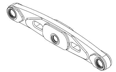 TRACK FRONT PIVOT BEAM ASM