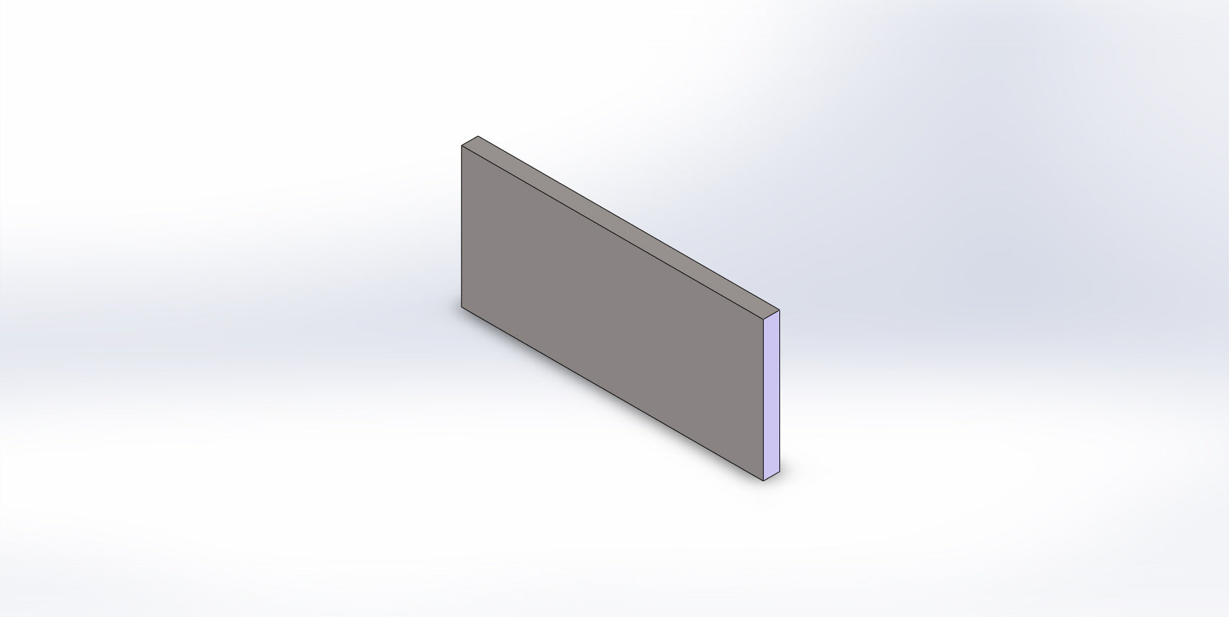 REAR TRACK MOUNT BEAM LOWER FLANGE