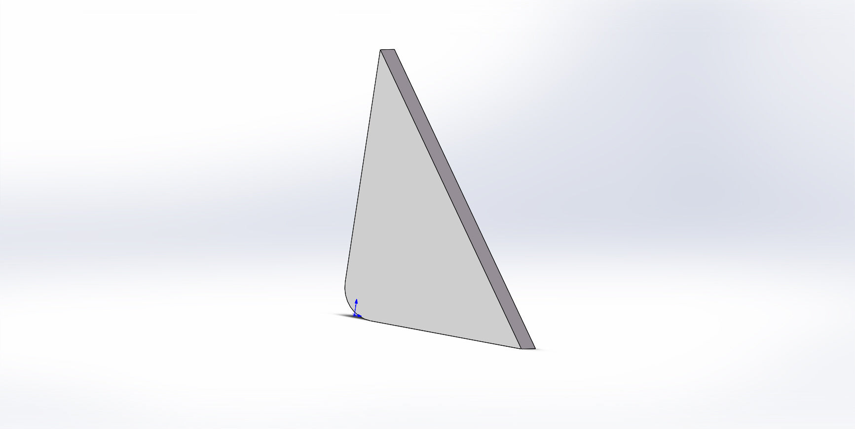 FOOT REAST GUSSET FAB