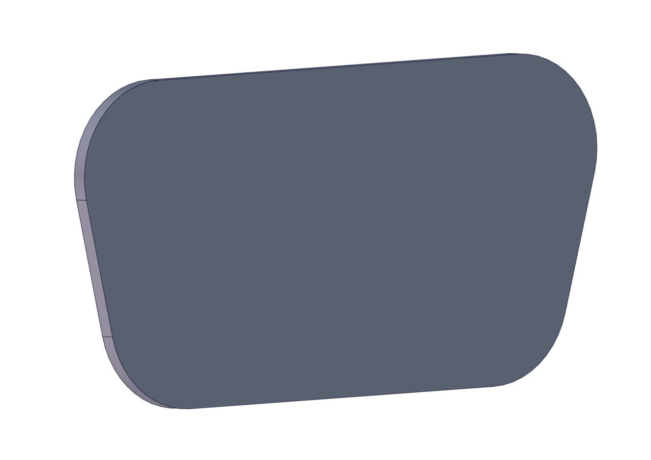 LEFT AND RIGHT SIDE REAR CAB WINDOW