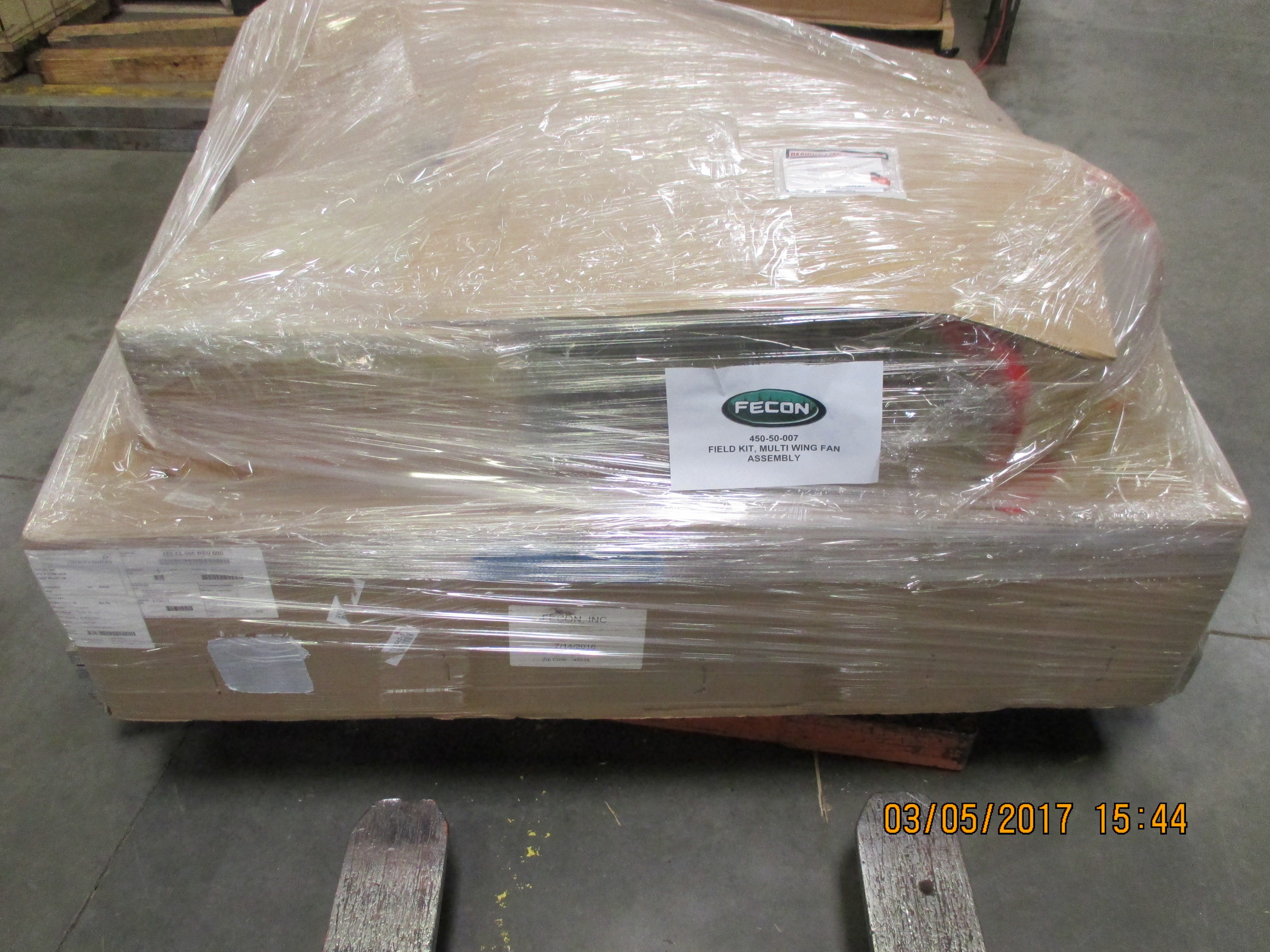 FIELD KIT, MULTI WING FAN ASSEMBLY