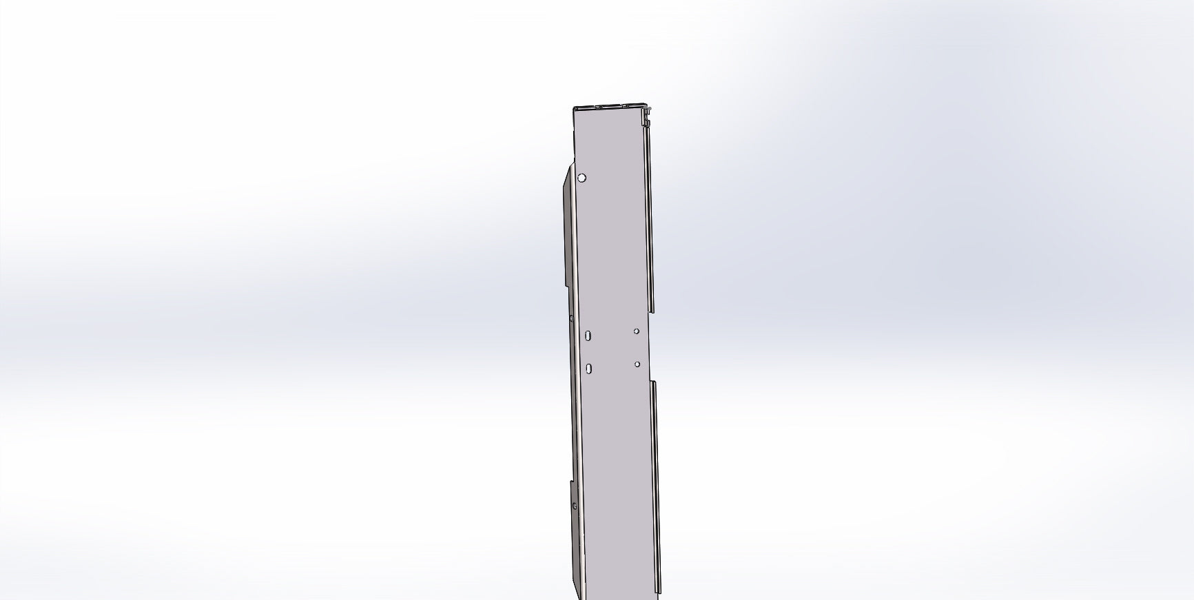 RADIATOR MOUNT SIDE FAB LEFT