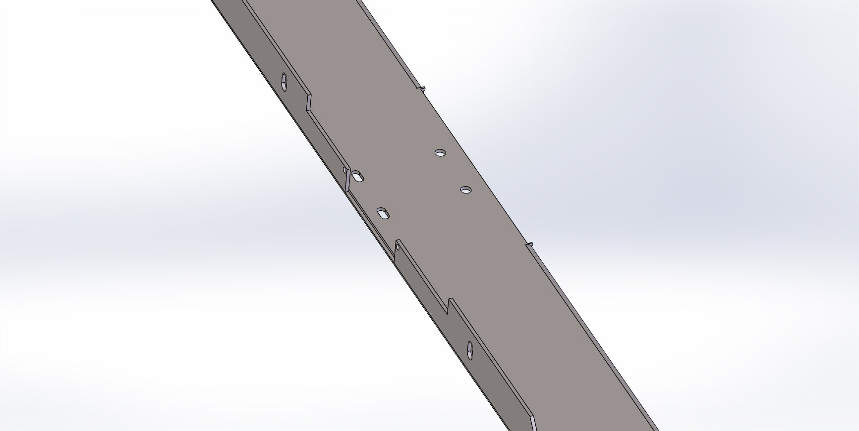 RADIATOR MOUNT SIDE FAB RIGHT