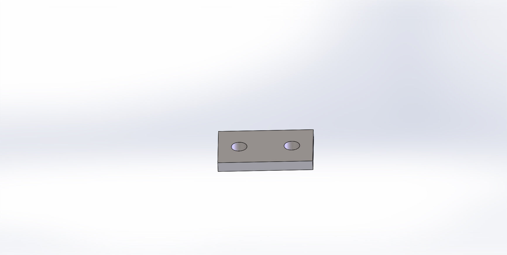 PRECLEANER ENCLOSURE BASE PLATE
