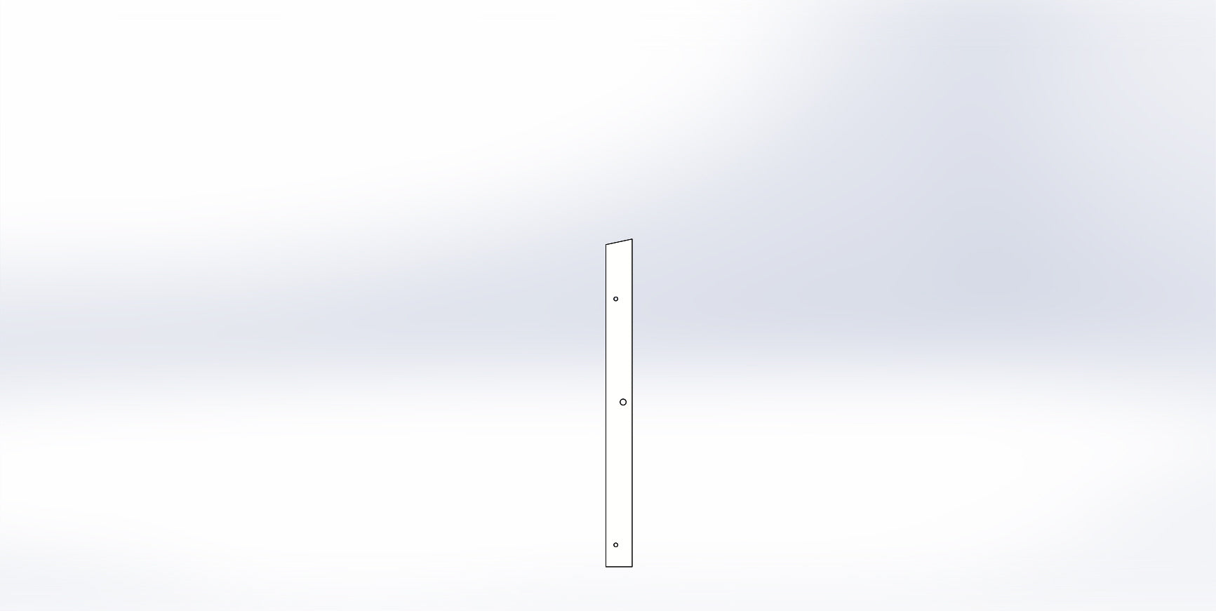 RADIATOR SIDE SUPPORT LEFT