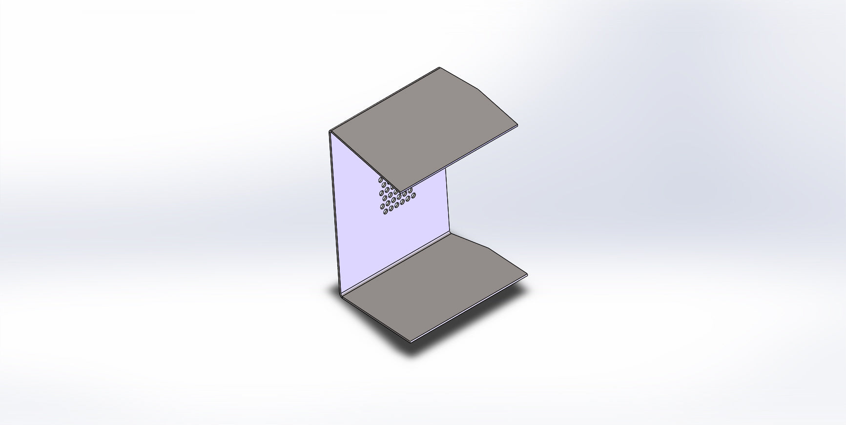 INTAKE COVER FRONT LEFT PERF