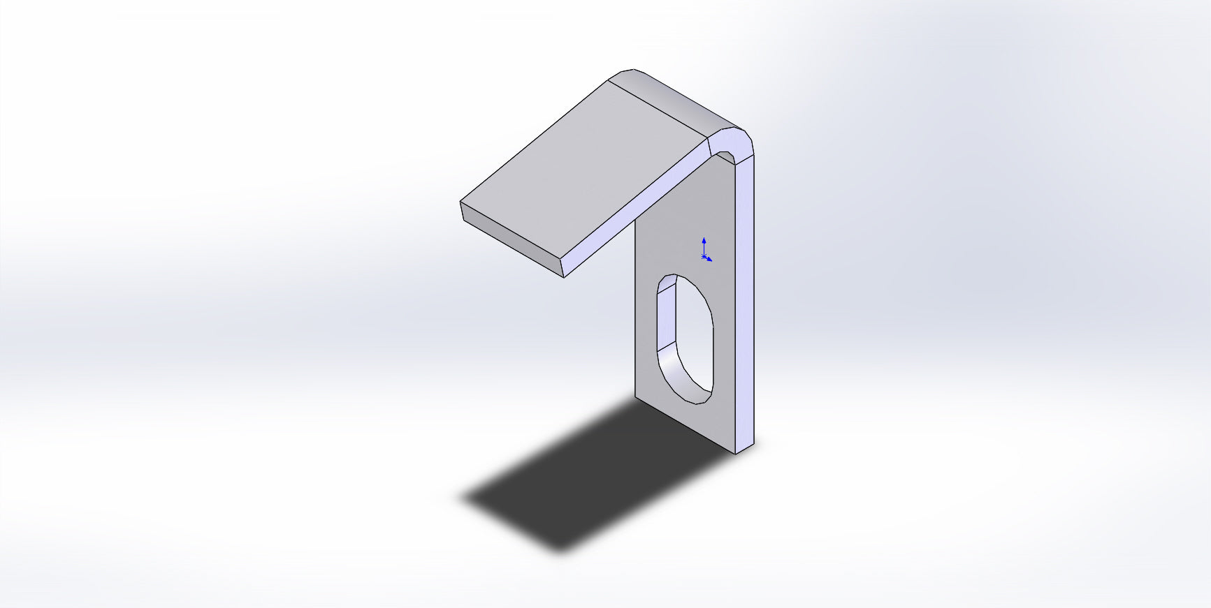 INTAKE COVER FRONT BRACKET FAB